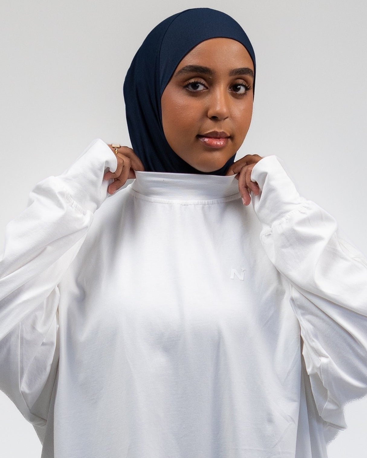 Cotton Flow Top - White