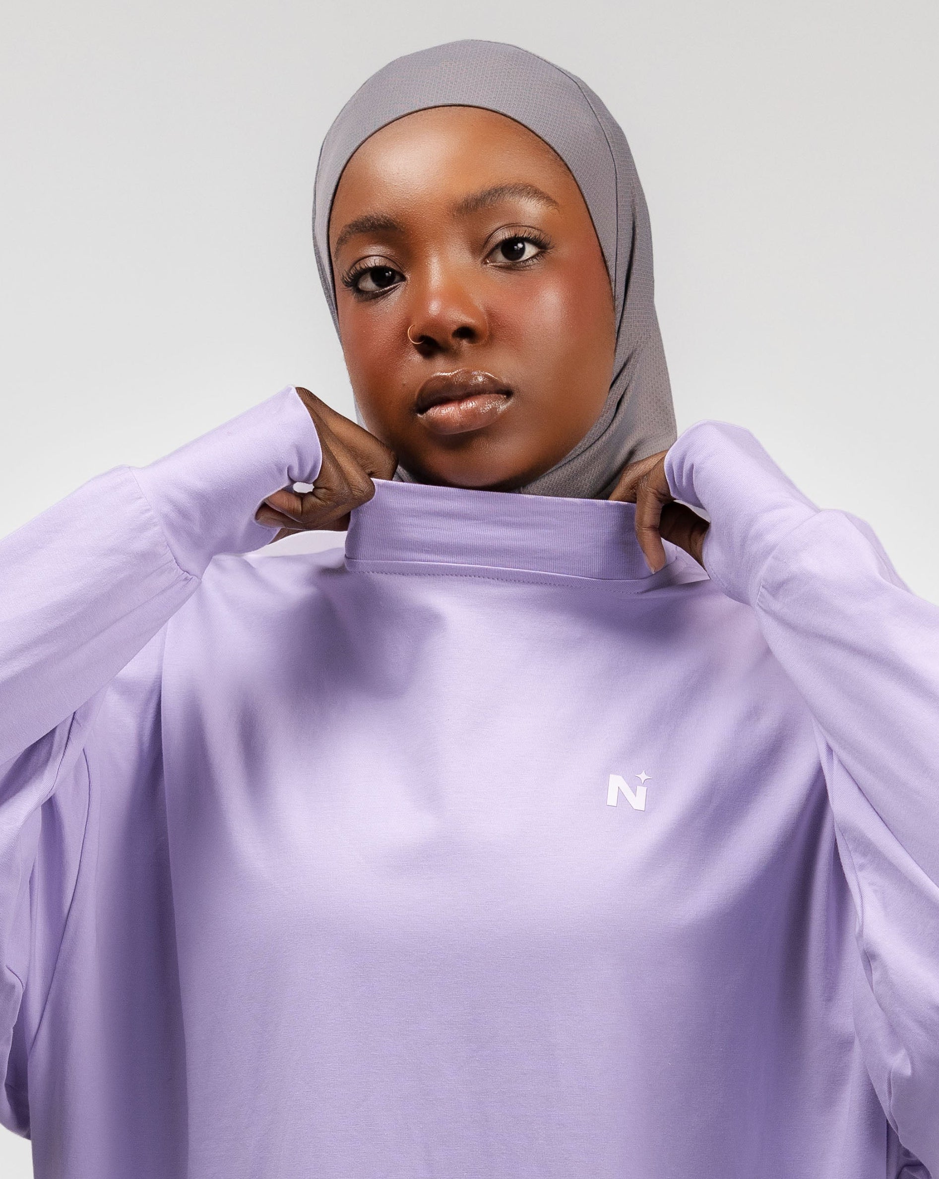 Cotton Flow Top - Lavender