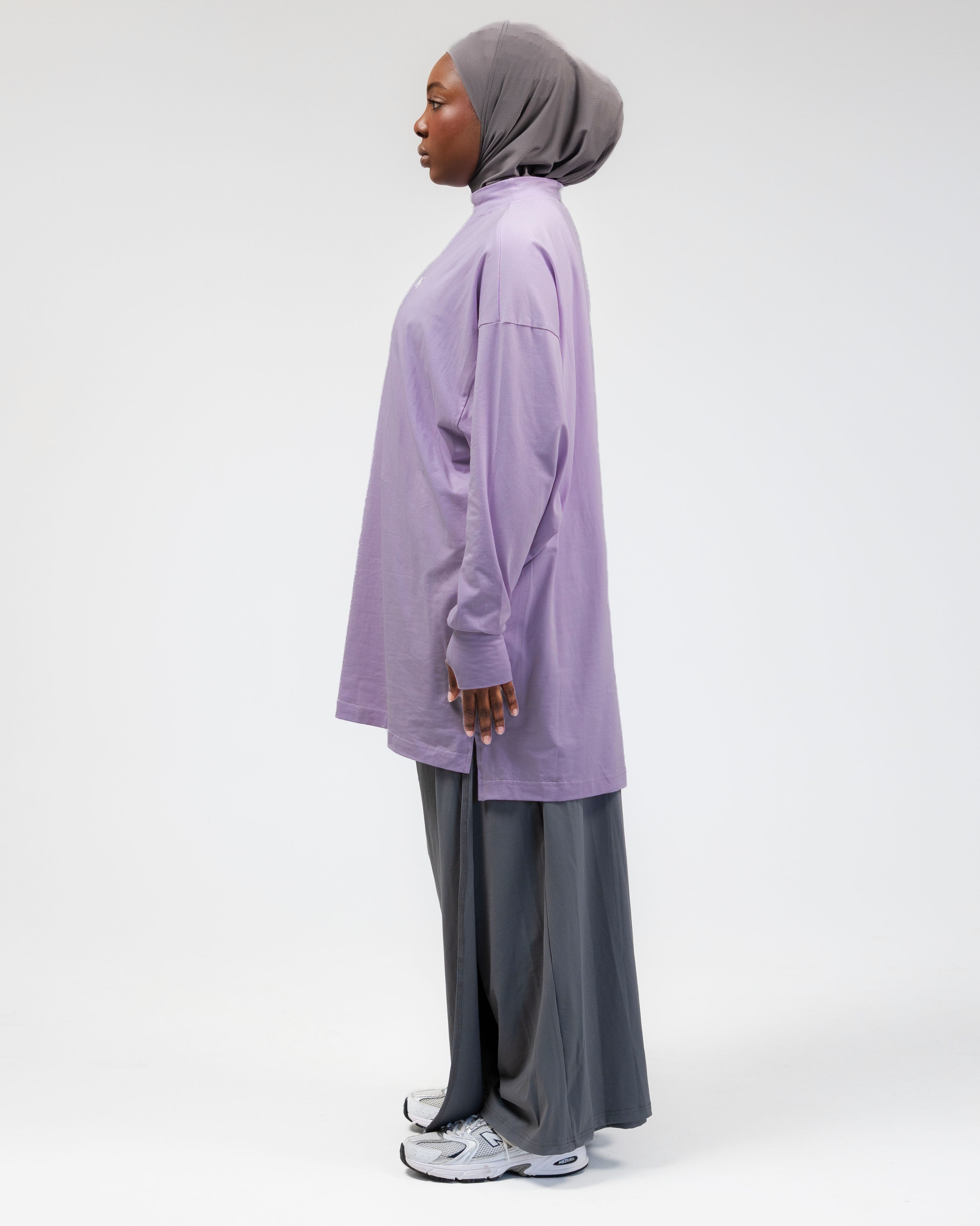Cotton Flow Top - Lavender