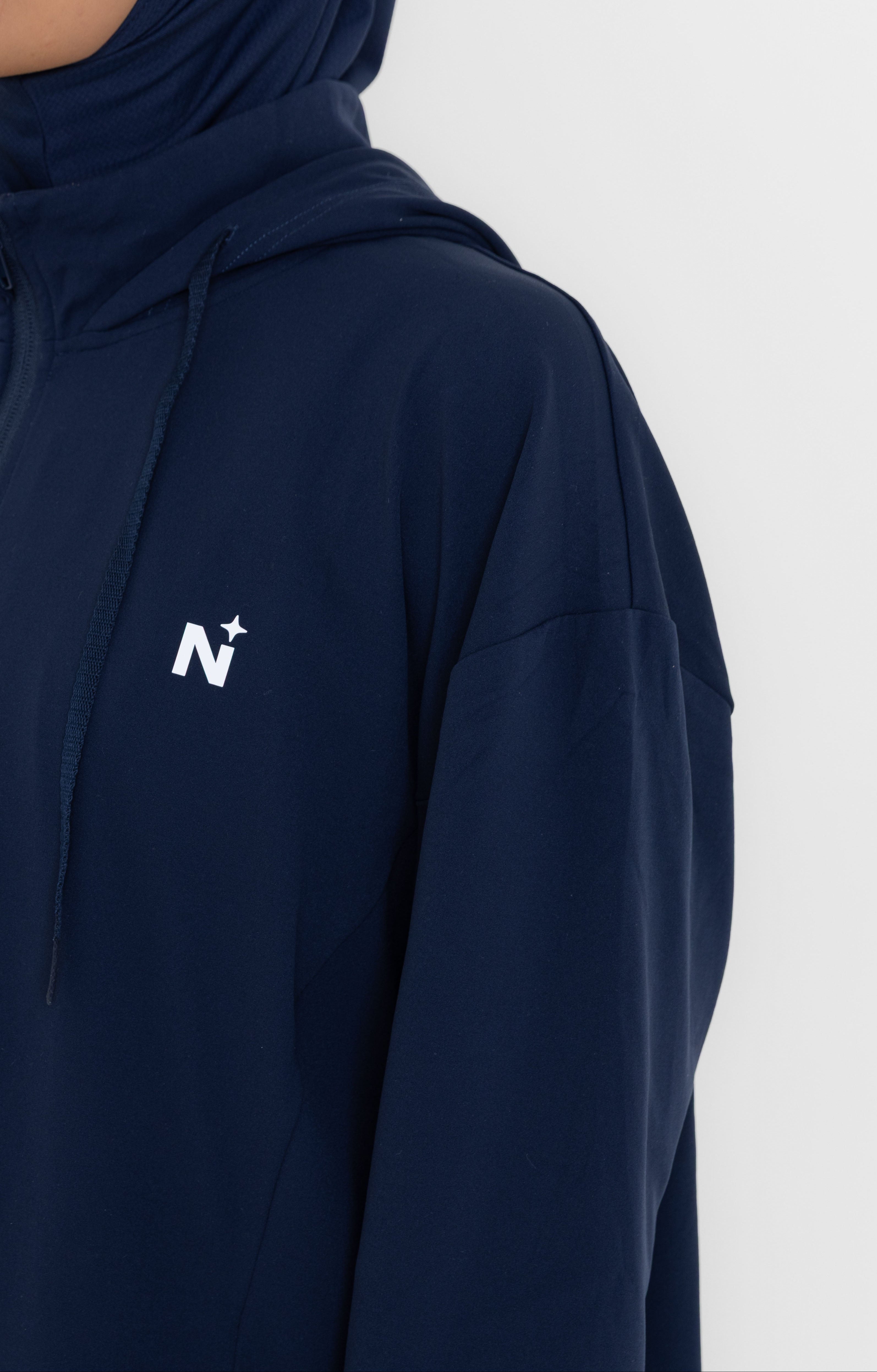 Essential Zip Jacket - Navy