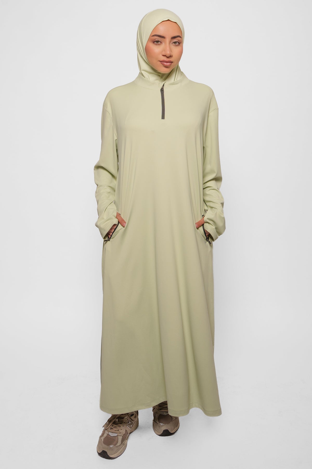 Sport Abaya - Sage Green