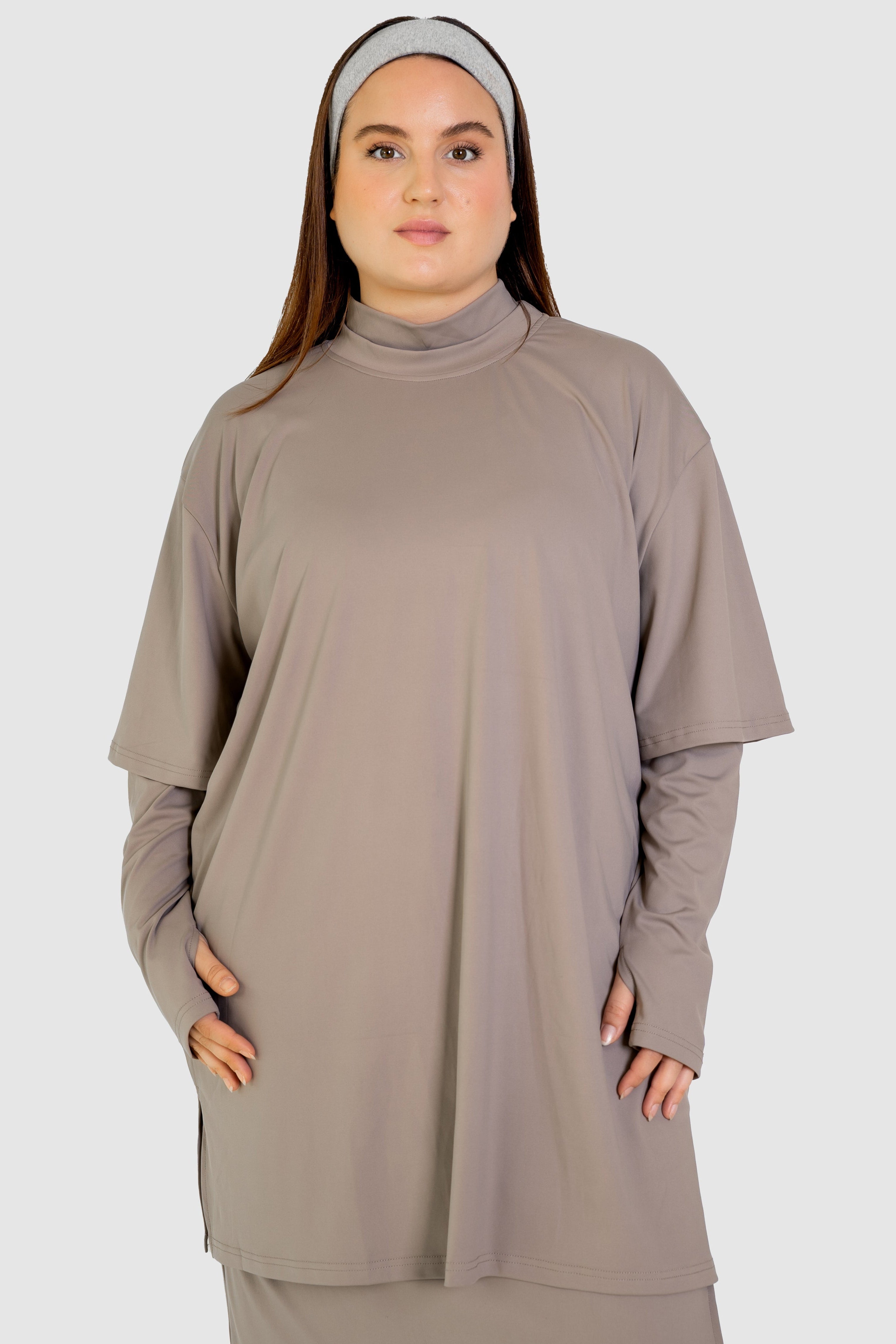 One Base Tee - Greige