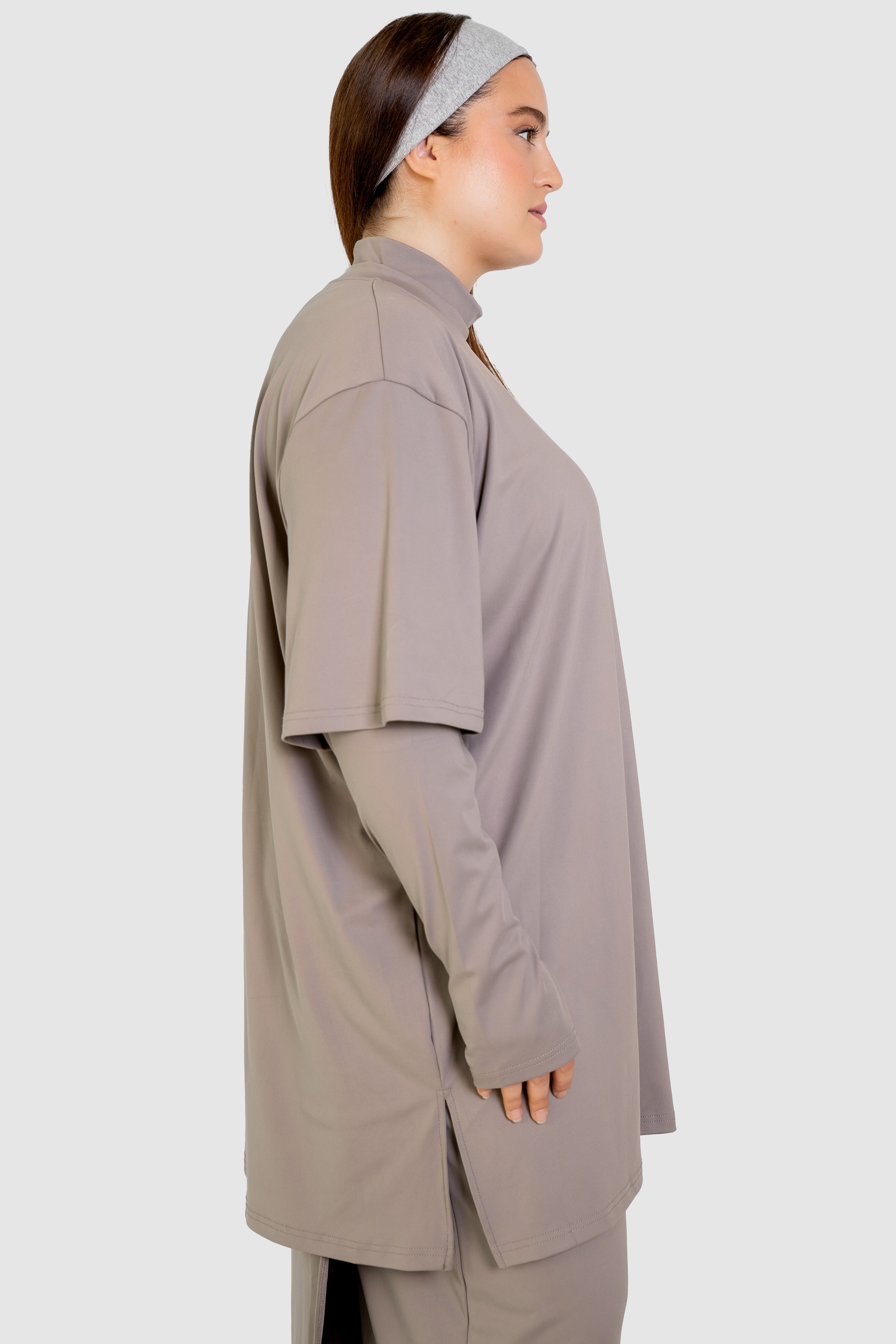 One Base Tee - Greige