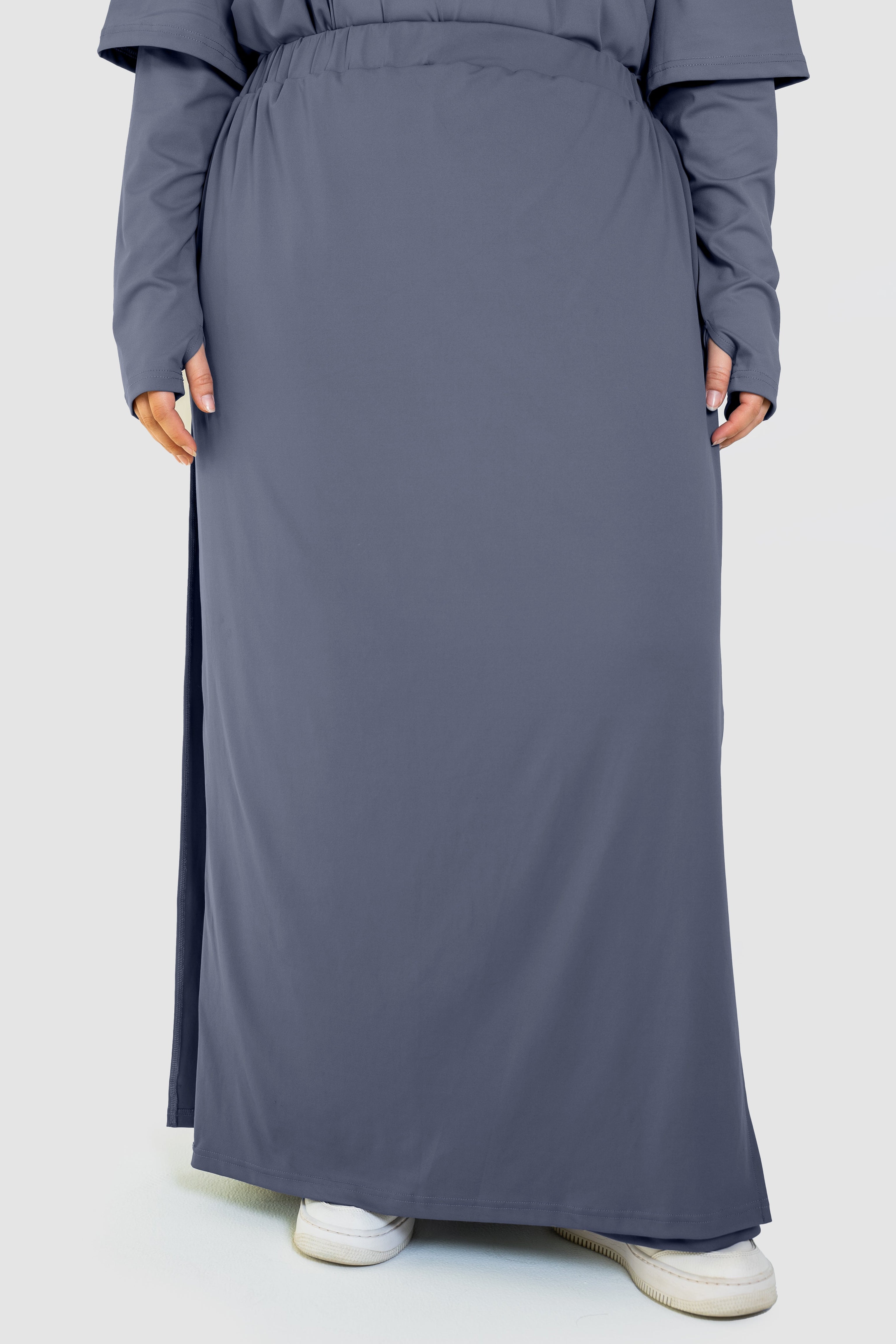 Active Jog-Skirt - Grey Blue