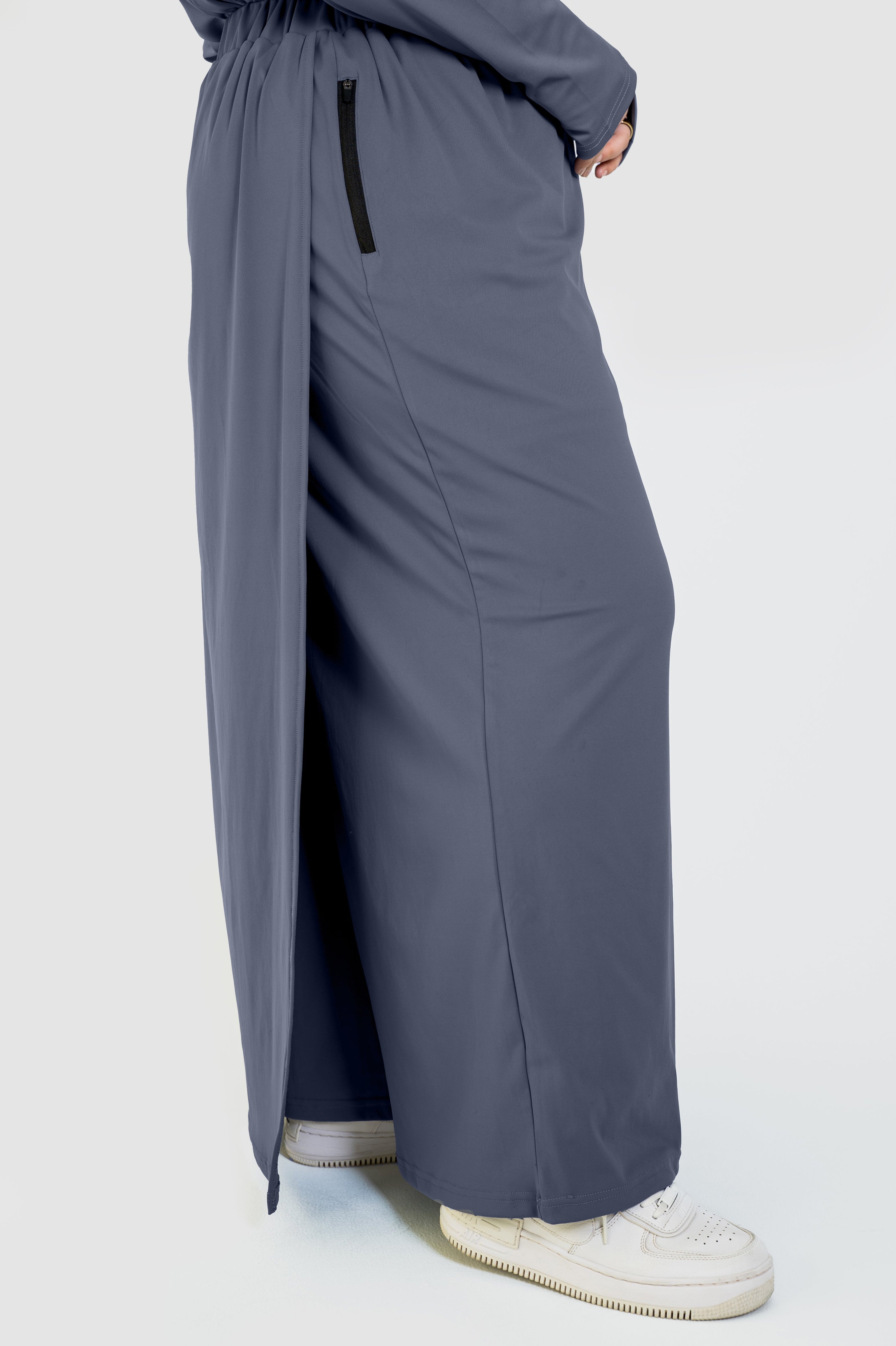 Active Jog-Skirt - Grey Blue