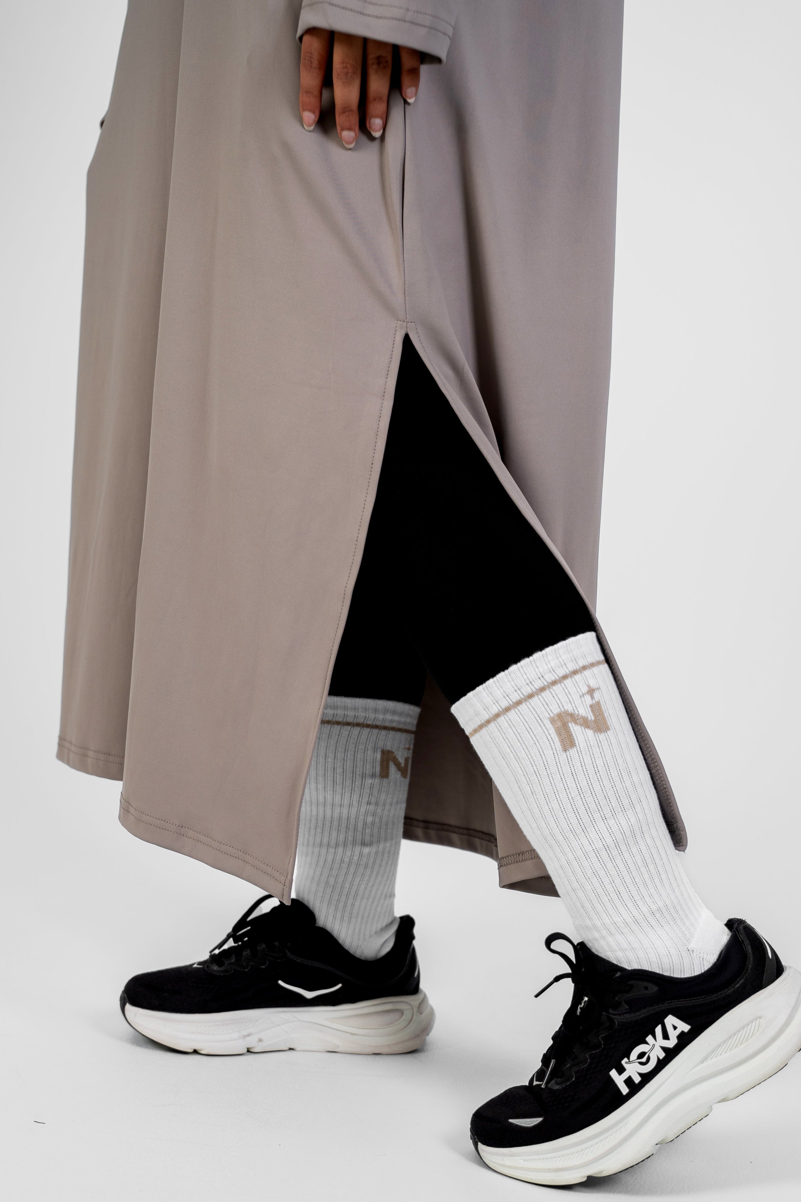 Sport Abaya - Greige