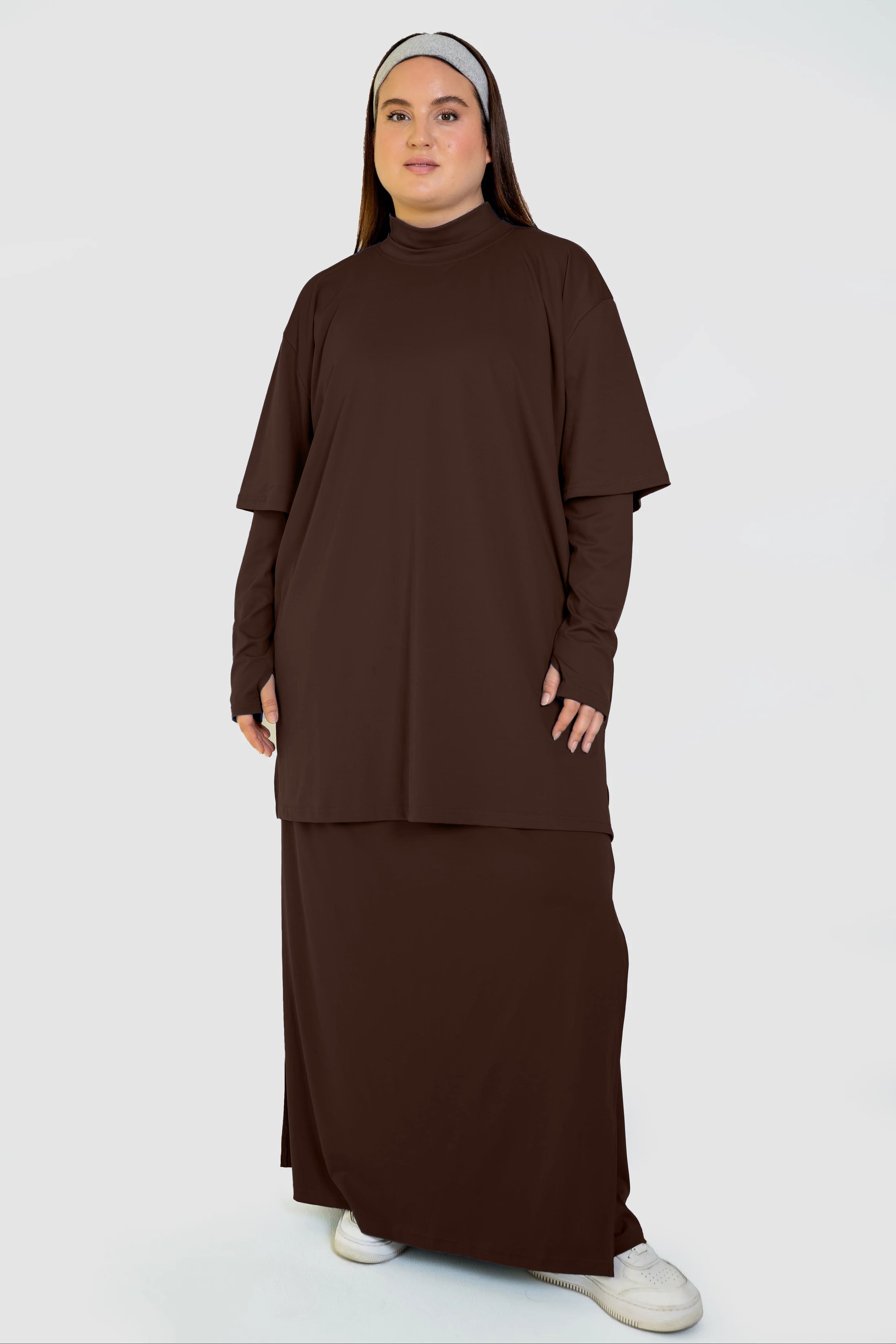 Active Jog-Skirt - Mocha