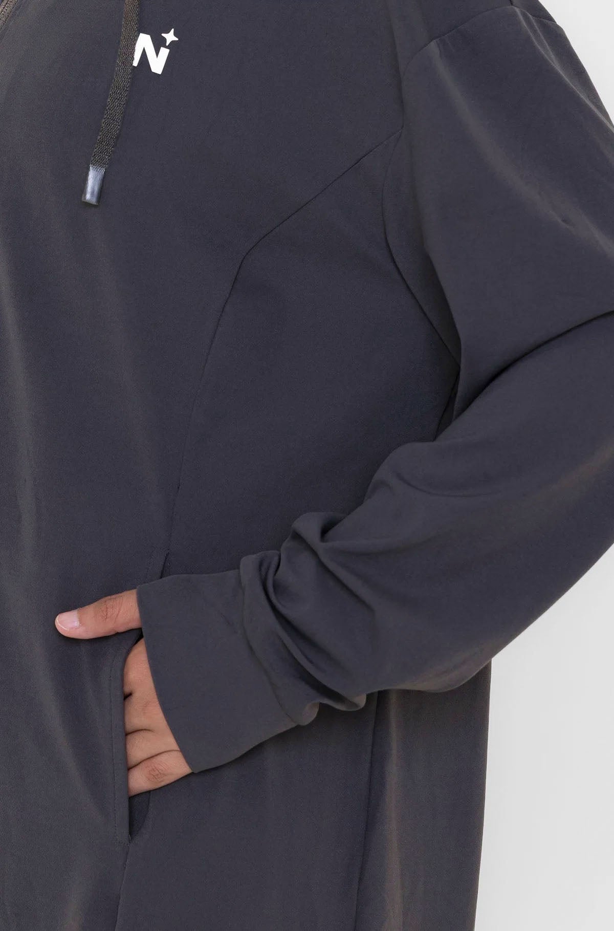Essential Zip Jacket - Graphite