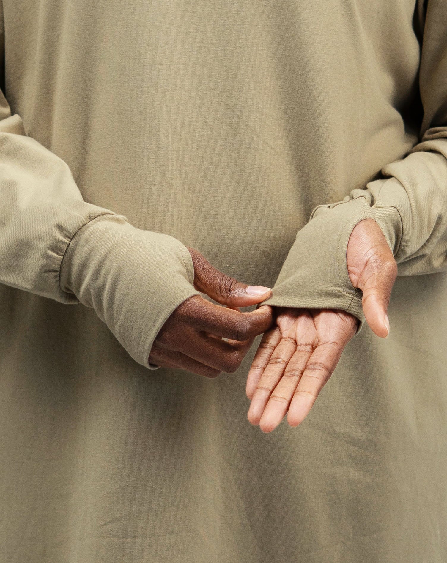 Cotton Flow Top - Sand