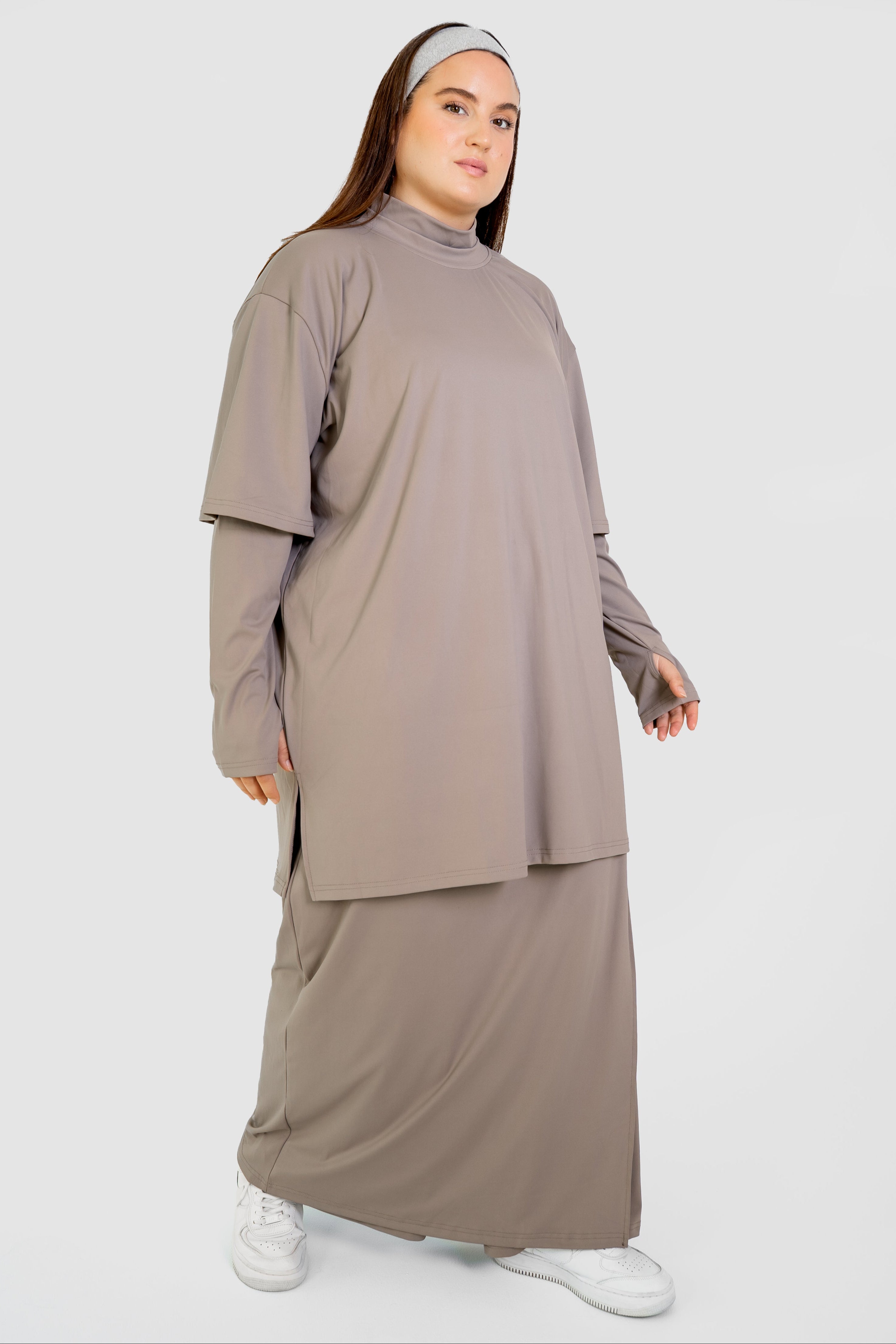One Base Tee - Greige