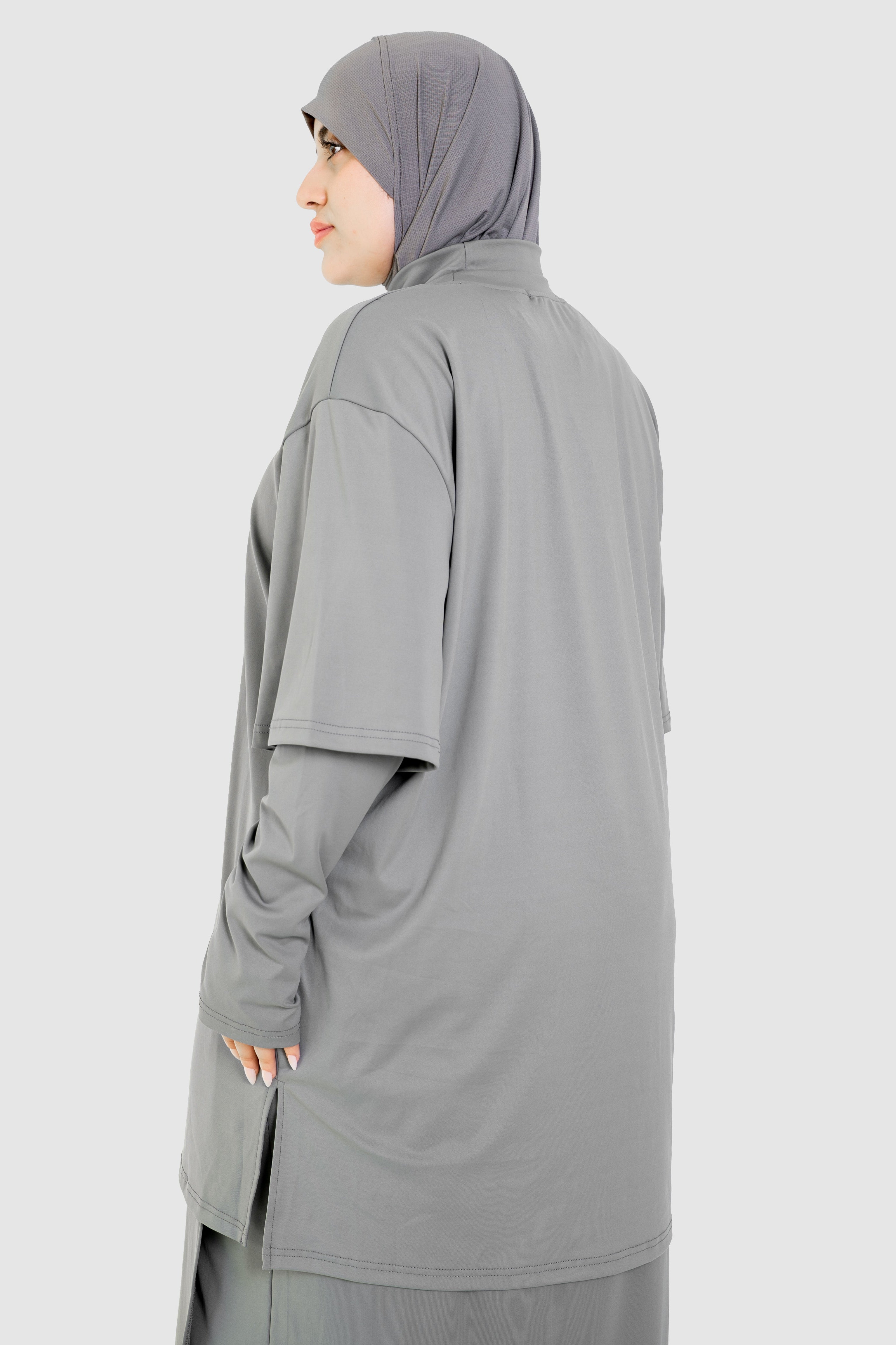 One Base Tee - Iron