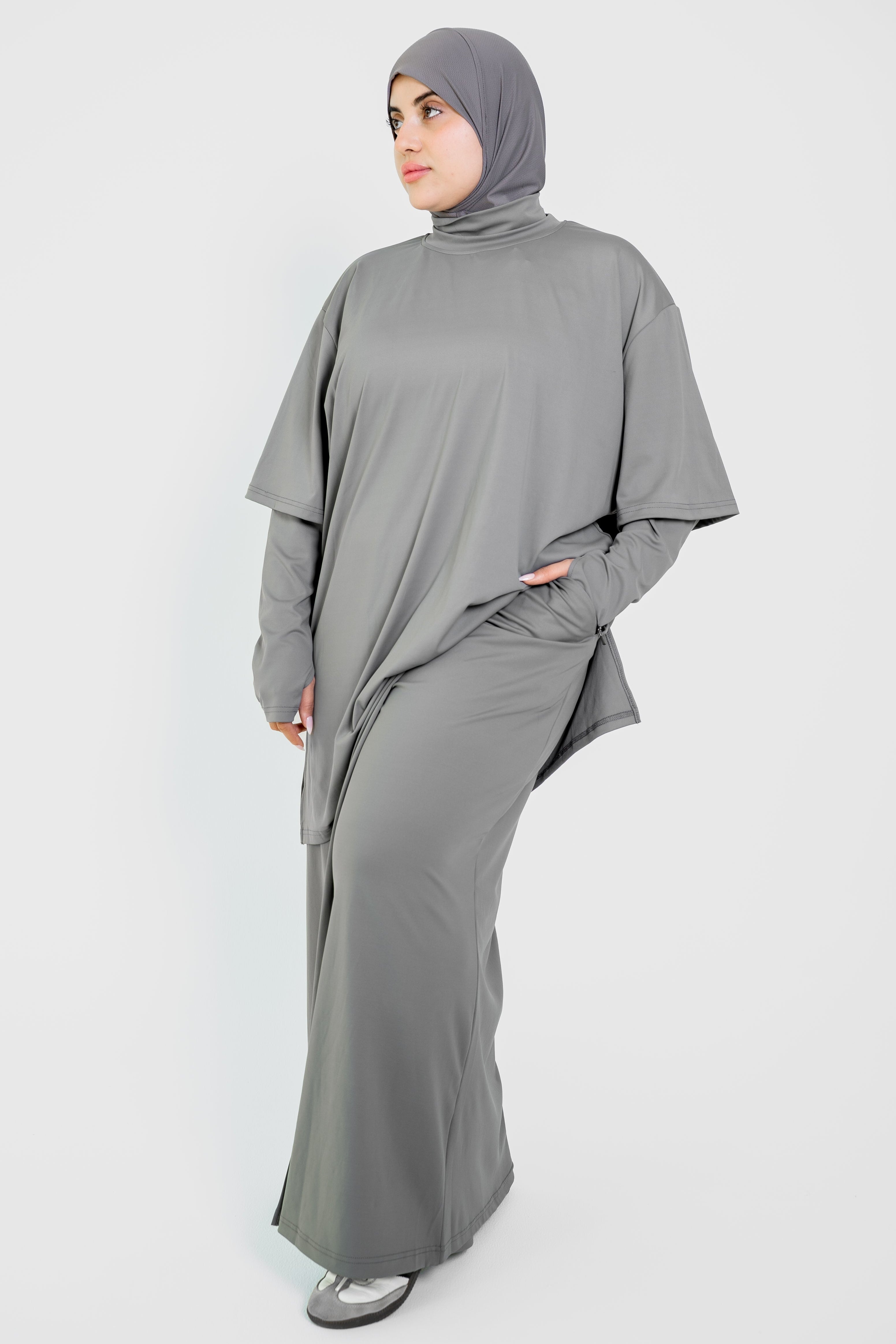 Active Jog-Skirt - Iron