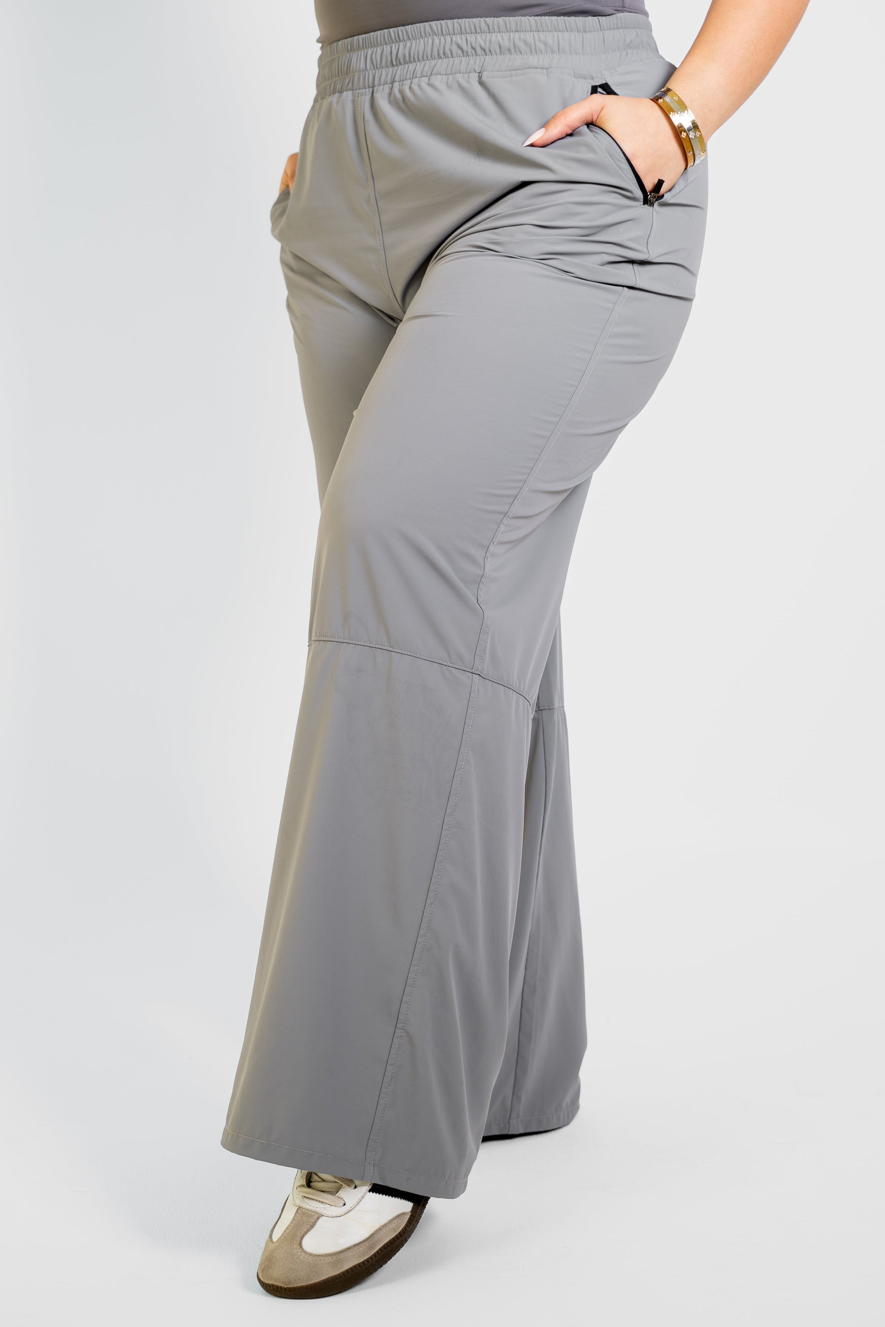 Wide Cover Jogger - Grey