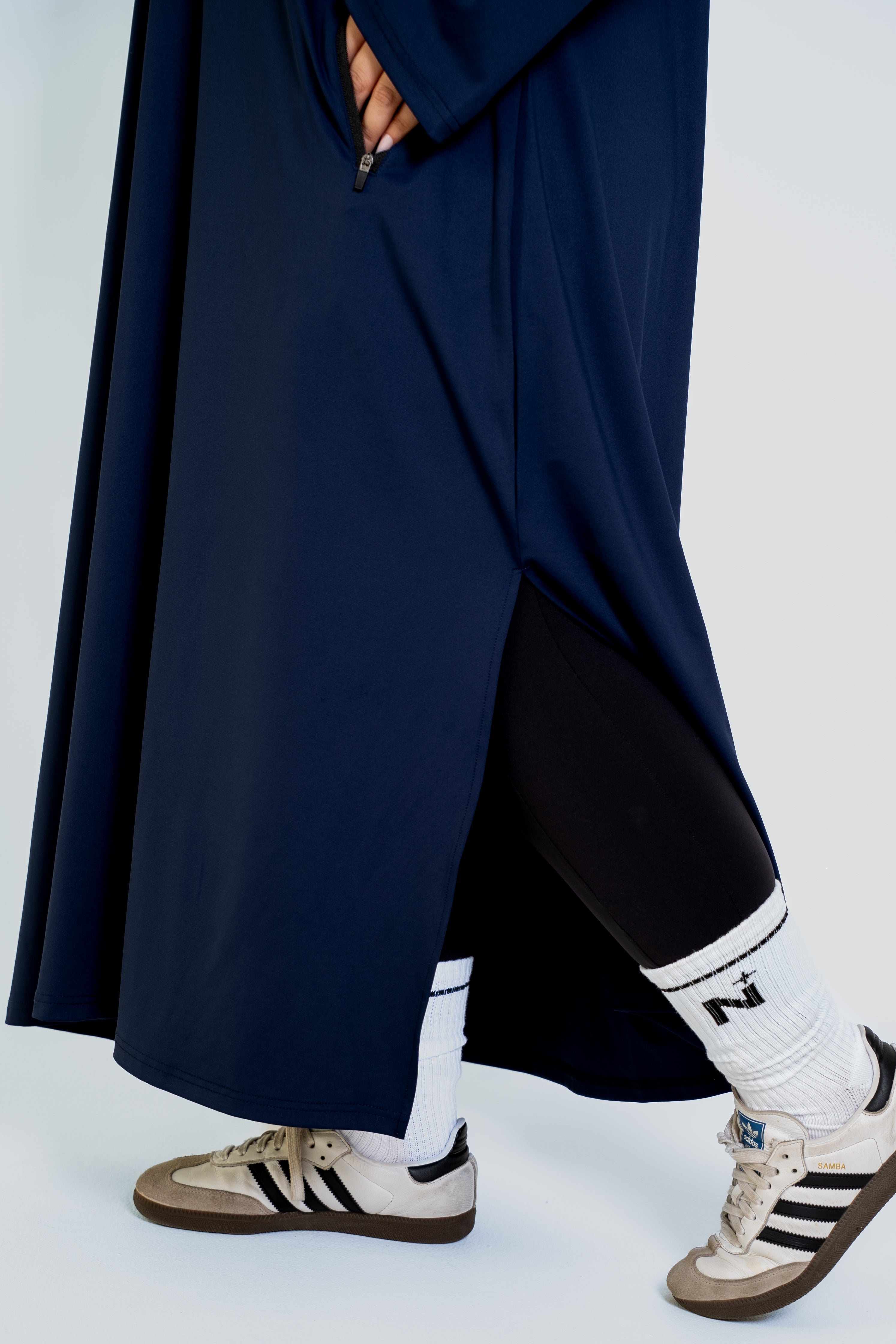 Sport Abaya - Navy