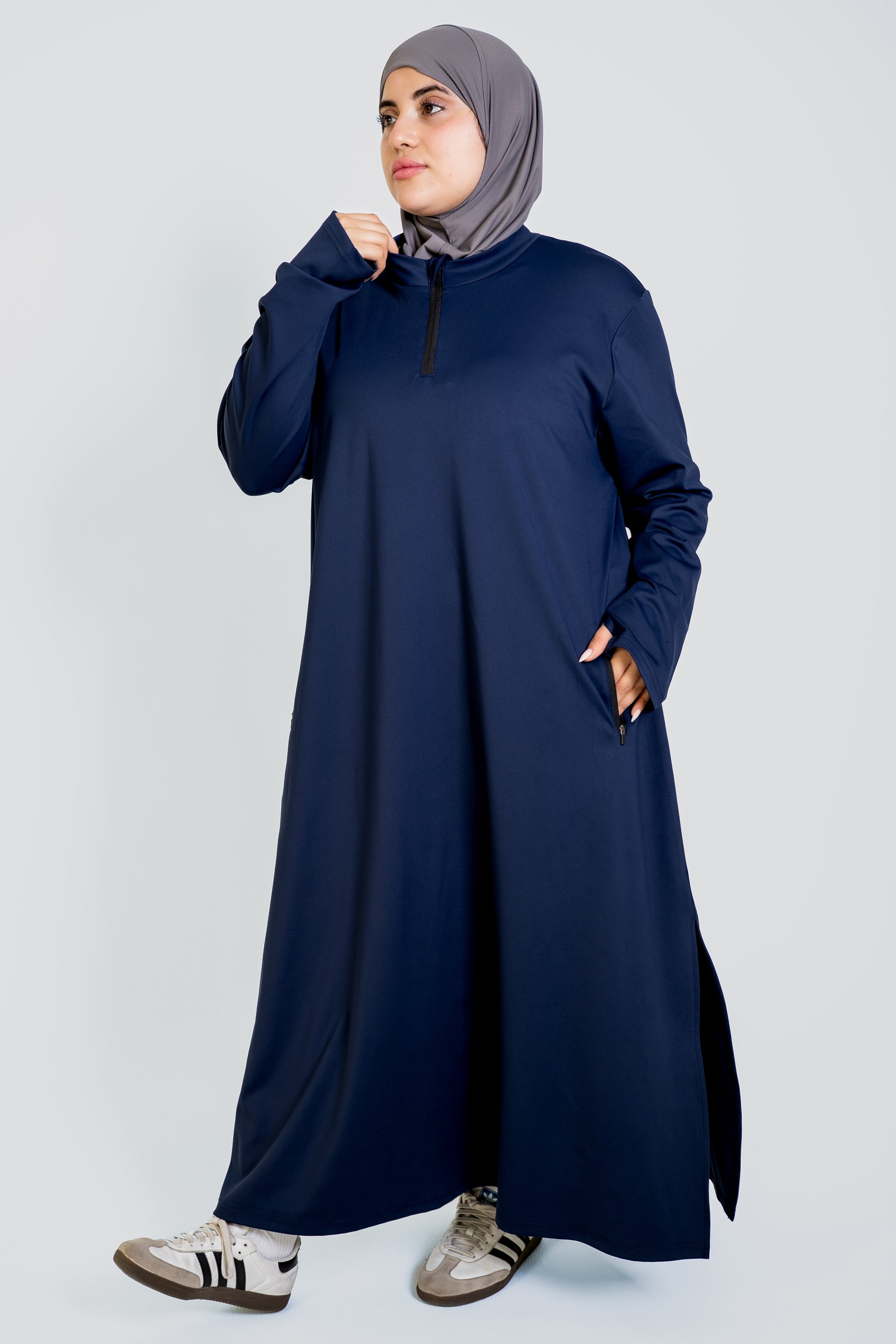 Sport Abaya - Navy