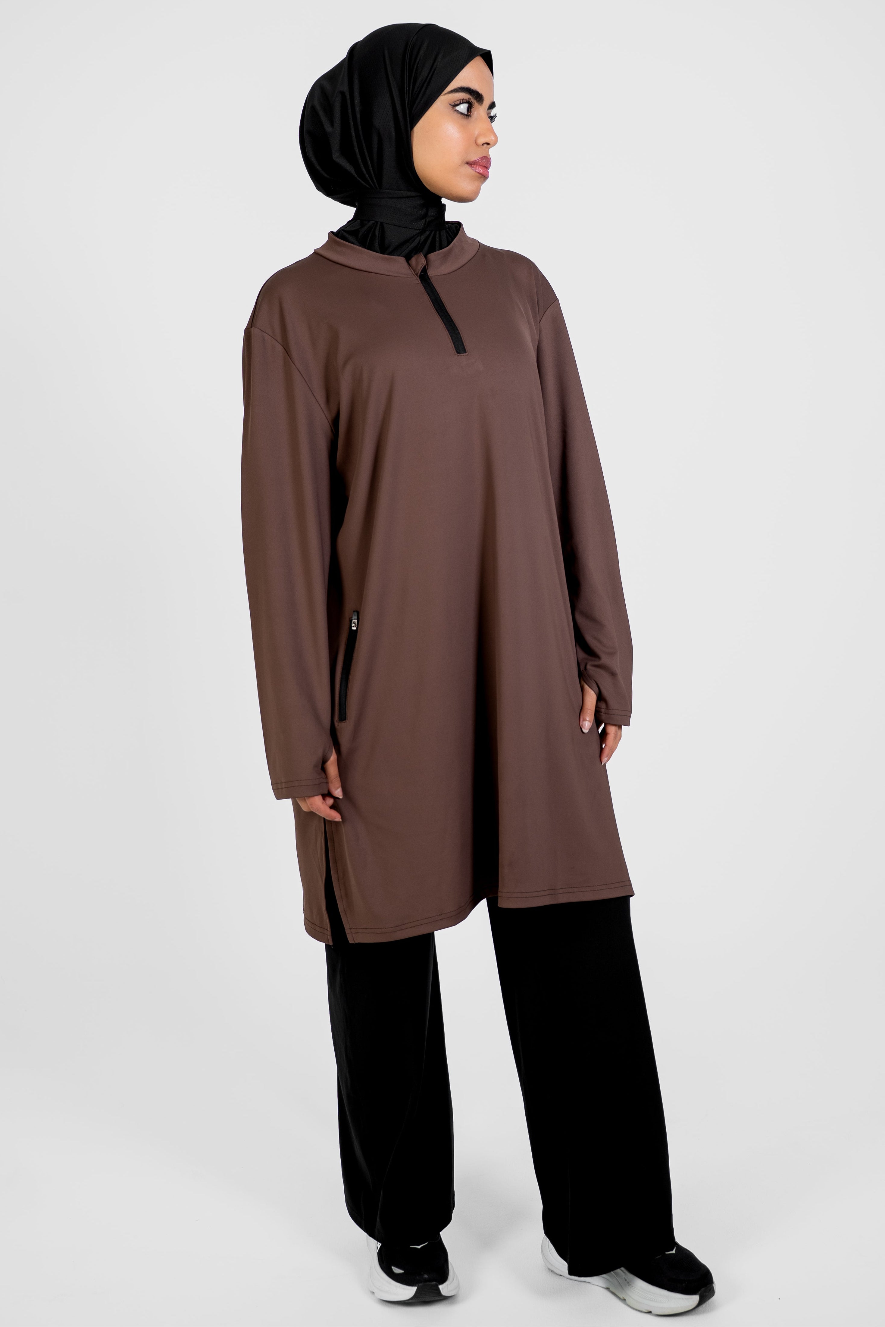 Active Ease Tunic - Mocha
