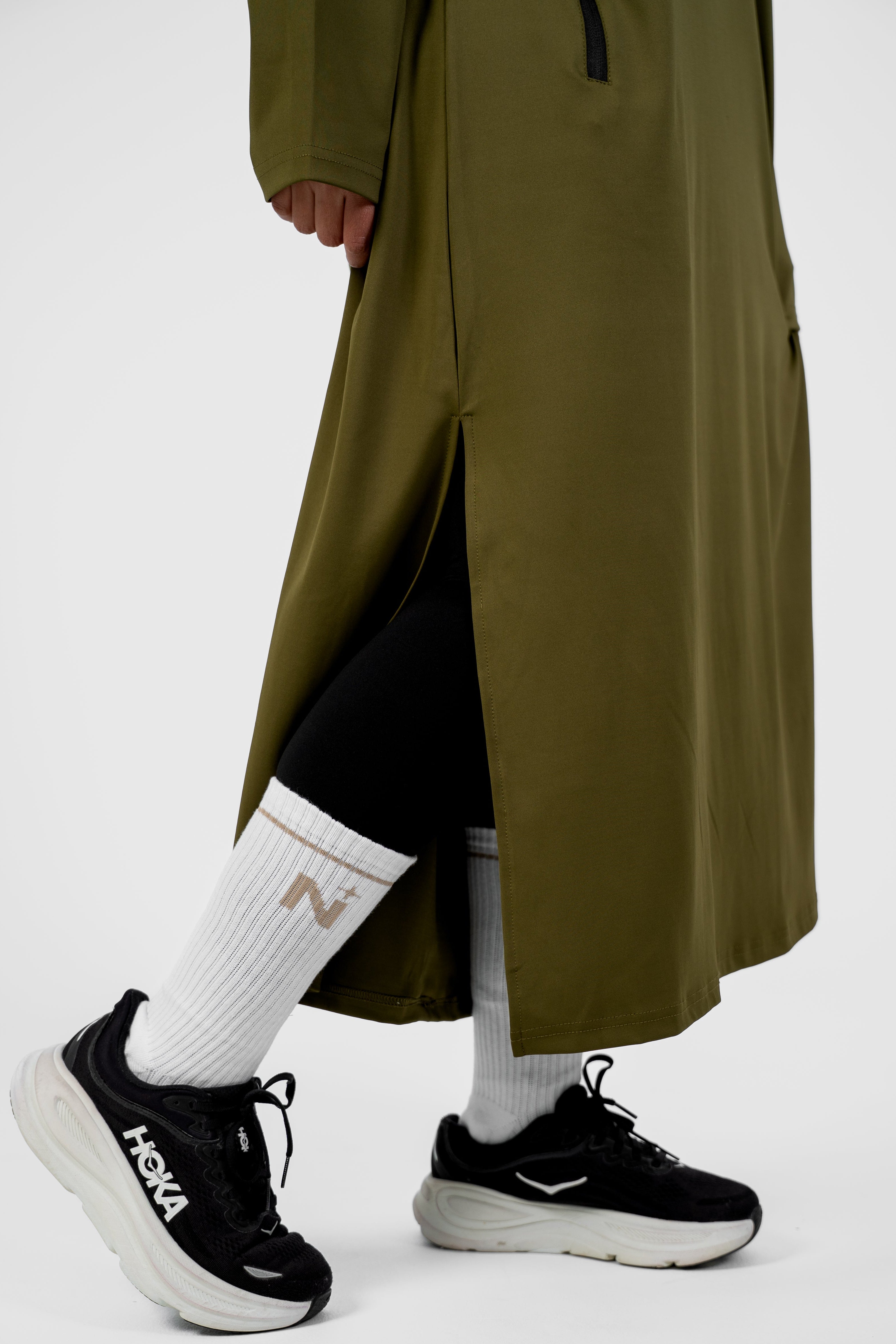 Sport Abaya - Olive