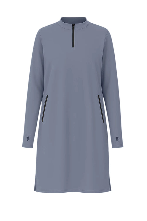 ACTIVE EASE TUNIC GREY BLUE