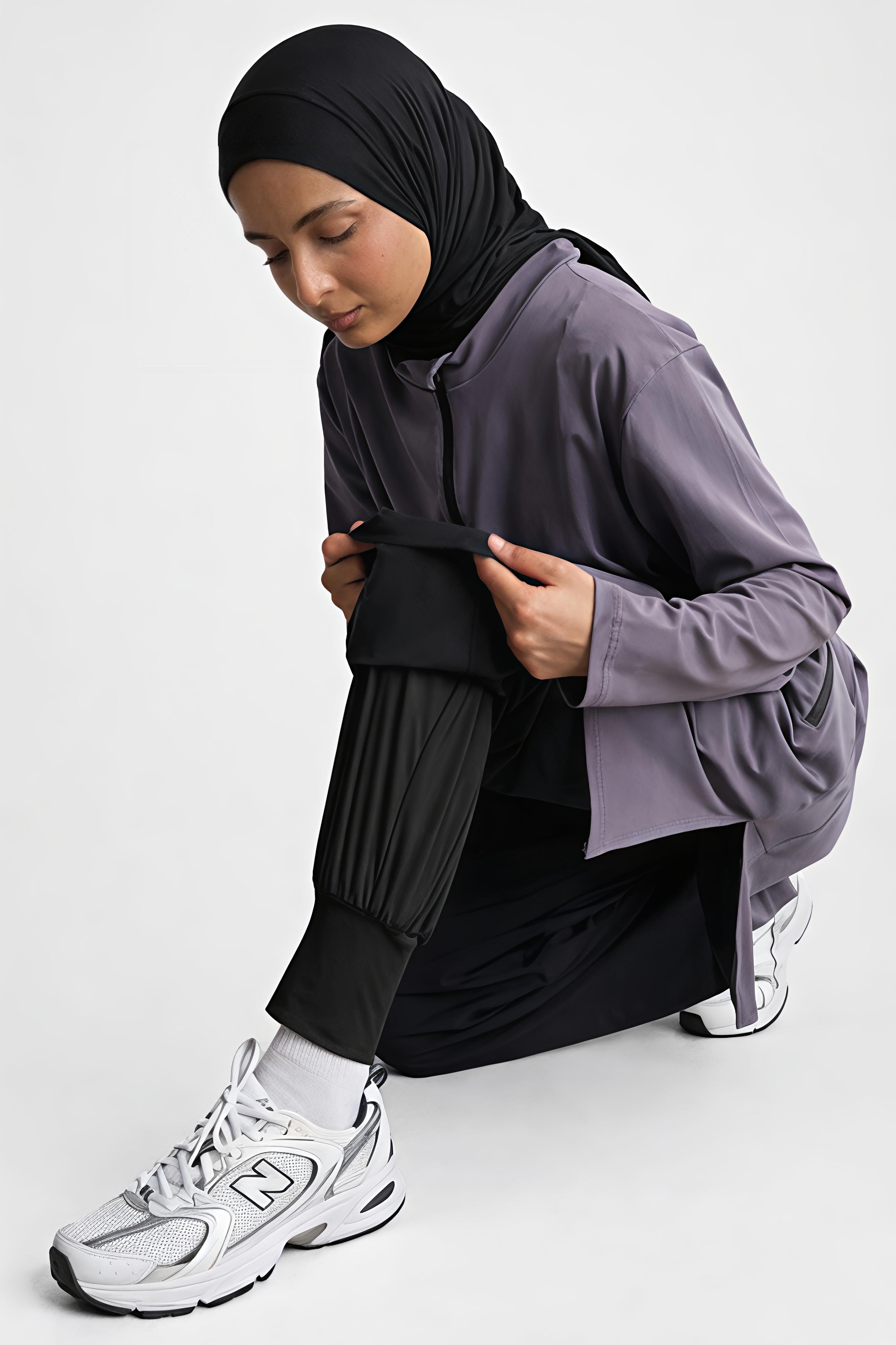 Wide Cover Jogger - Black