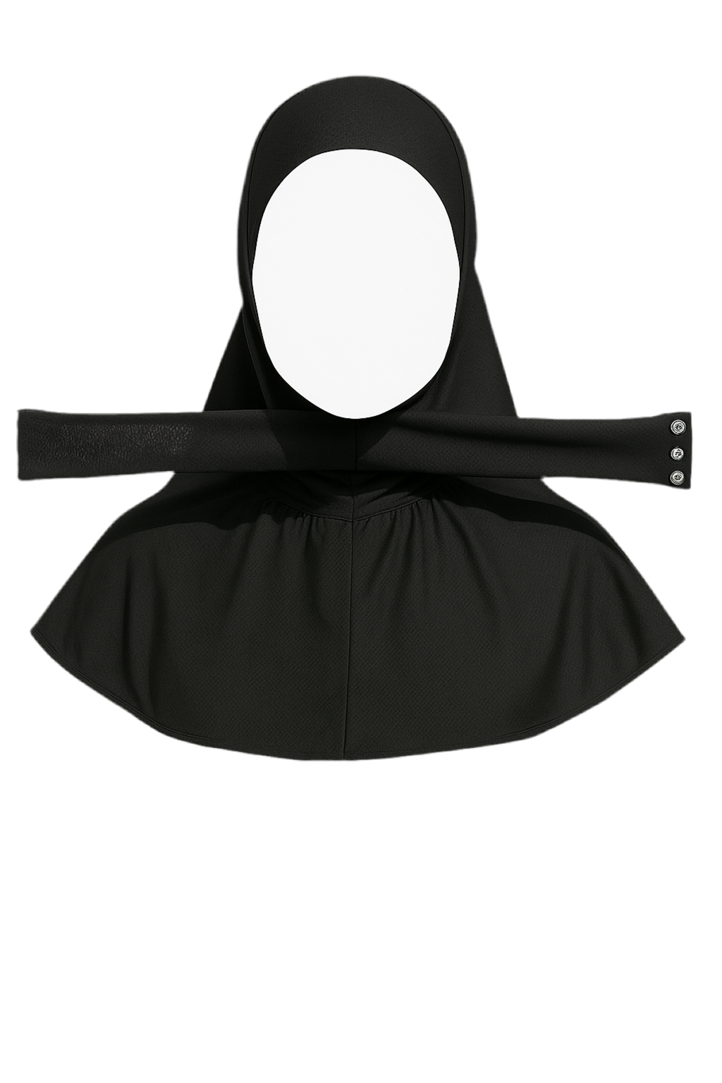 INSTANT SPORT HIJAB - BLACK