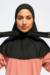 INSTANT SPORT HIJAB - BLACK