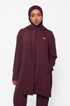 Essential Zip Jacket -  Berry