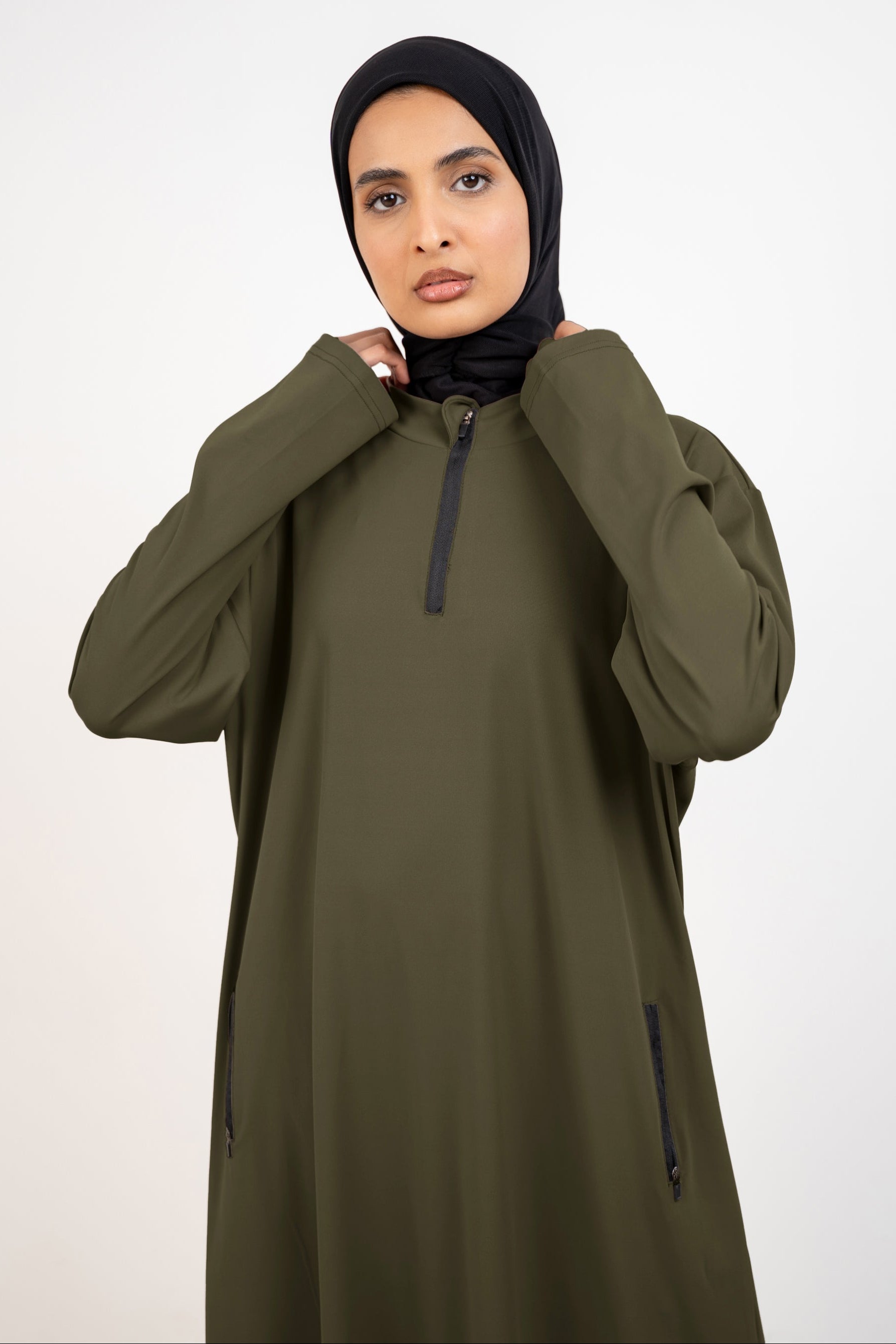 ACTIVE EASE TUNIC OLIVE