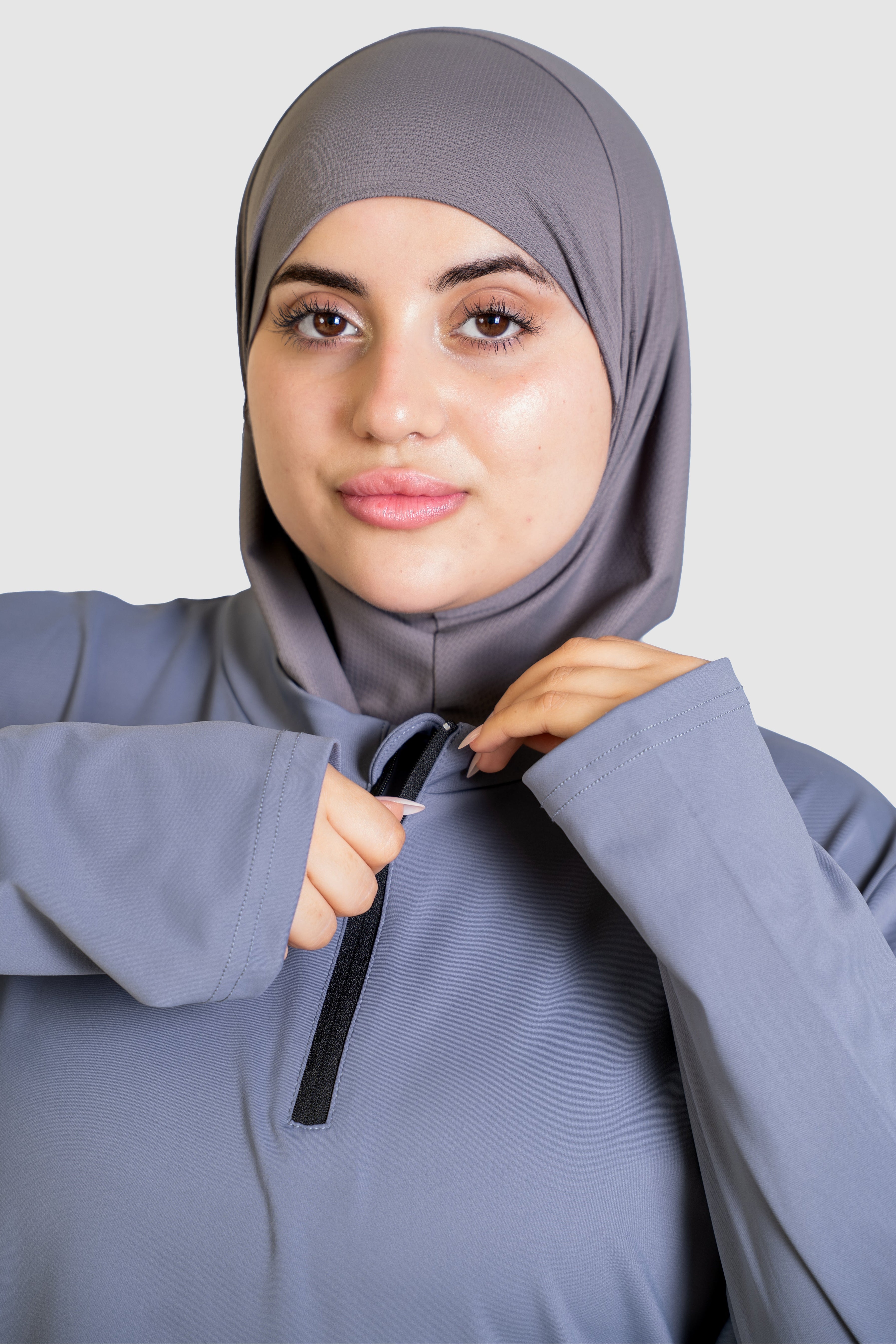 Active Ease Tunic - Grey Blue