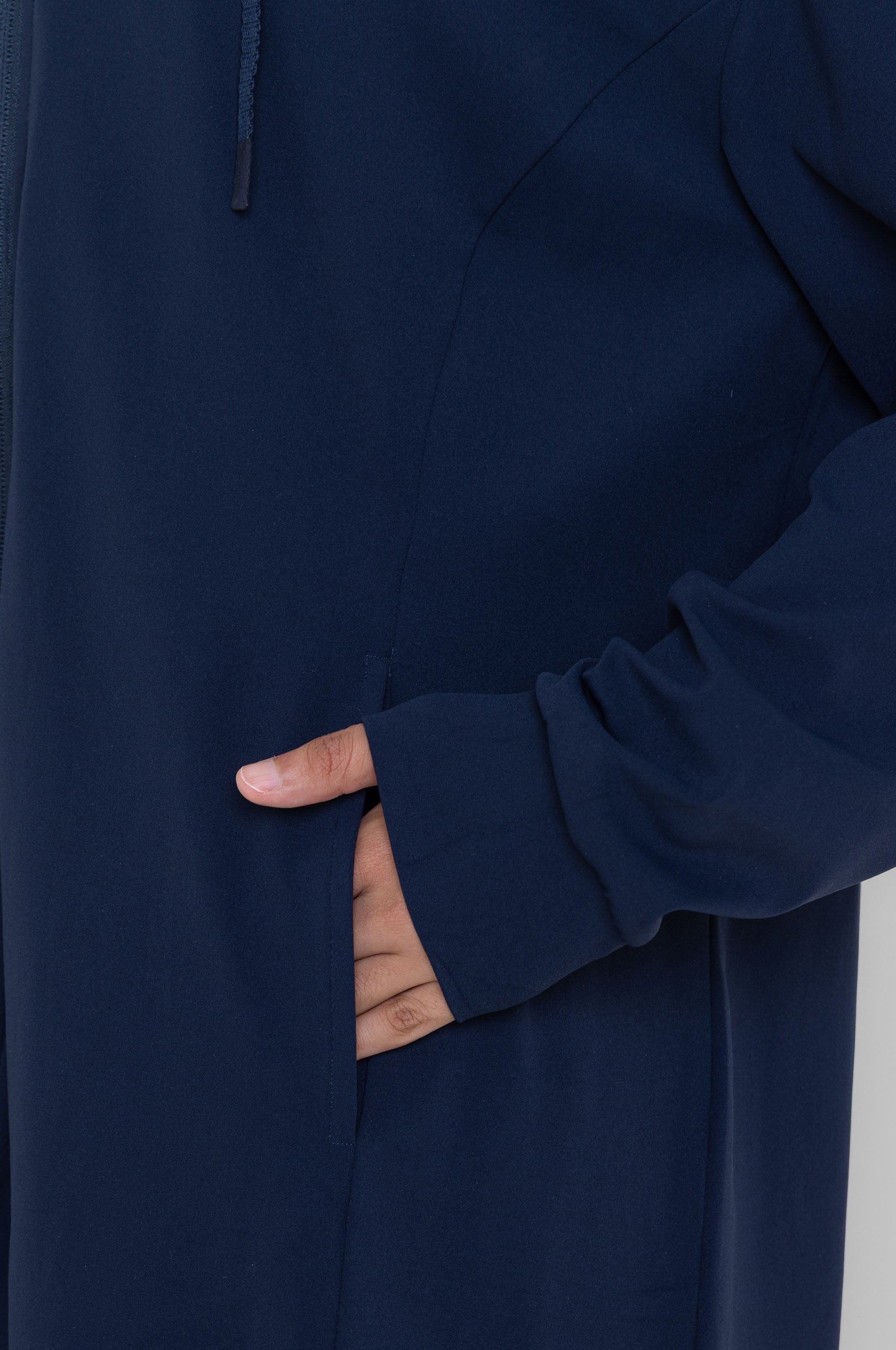 Essential Zip Jacket - Navy 
