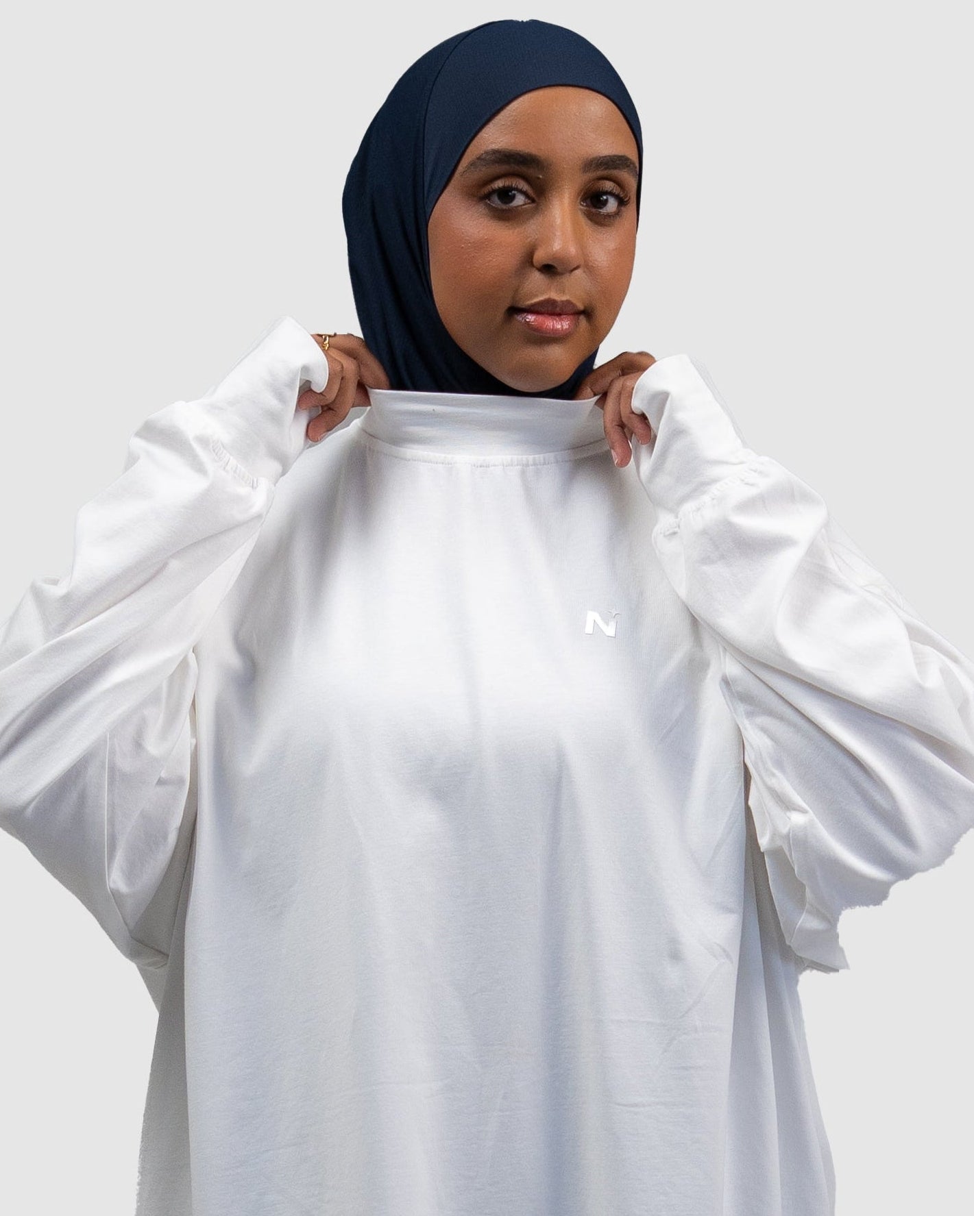 Cotton Flow Top - White