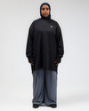 Cotton Flow Top - Black