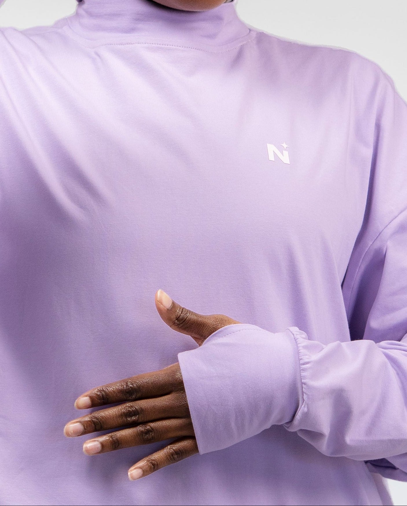Cotton Flow Top - Lavender