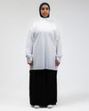 Cotton Flow Top - White