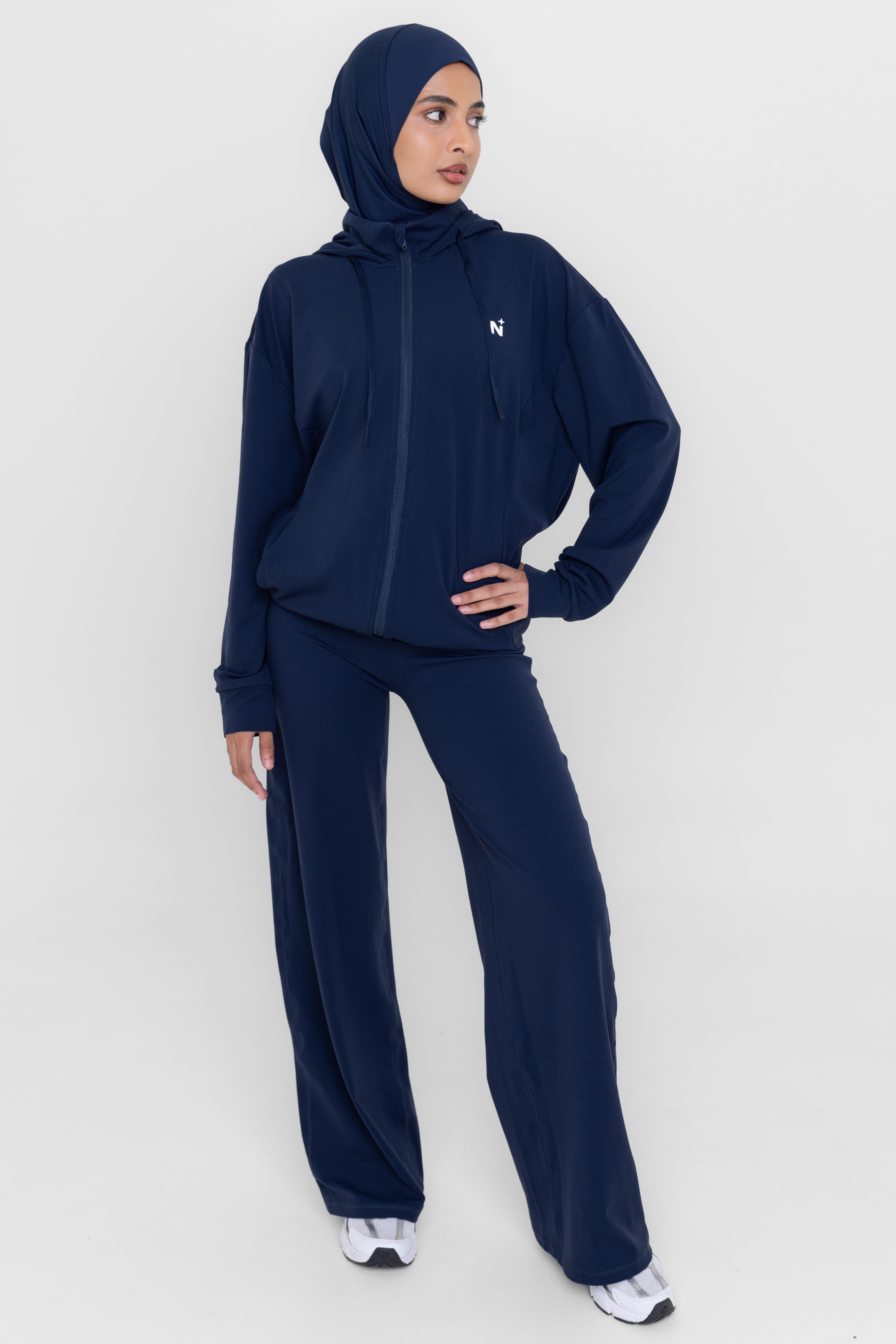 Essential Straight Leg Legging - Navy 