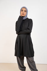ACTIVE EASE TUNIC BLACK 