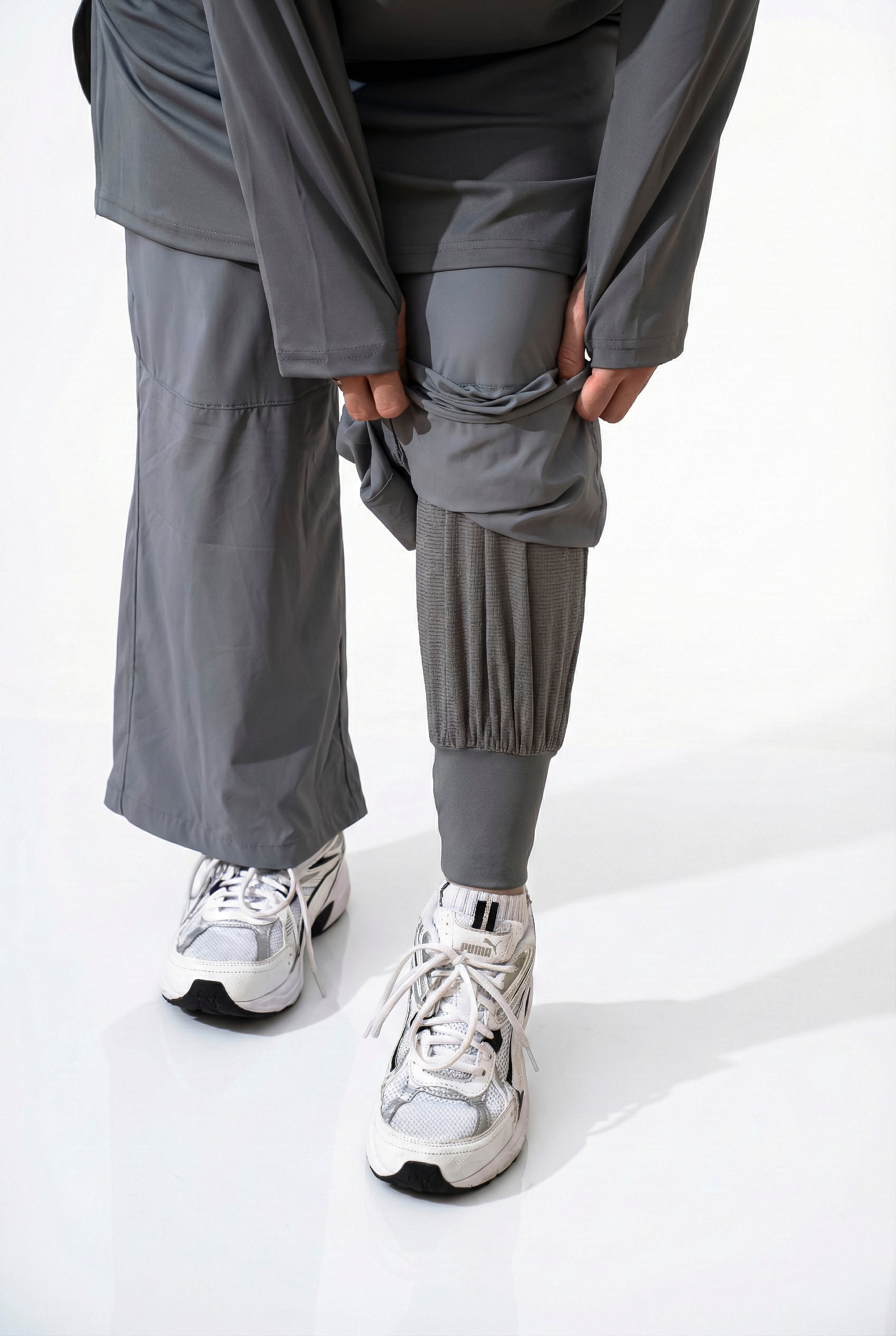 WIDE COVER JOGGER GREY