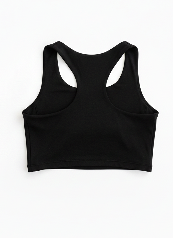 SEAMLESS SPORTS BRA BLACK