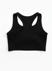 SEAMLESS SPORTS BRA BLACK