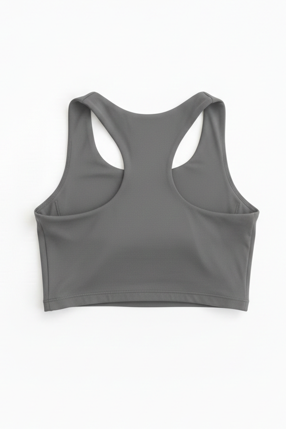 SEAMLESS SPORTS BRA STONE