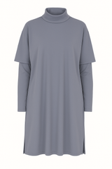 ONE BASE TEE GREY BLUE 