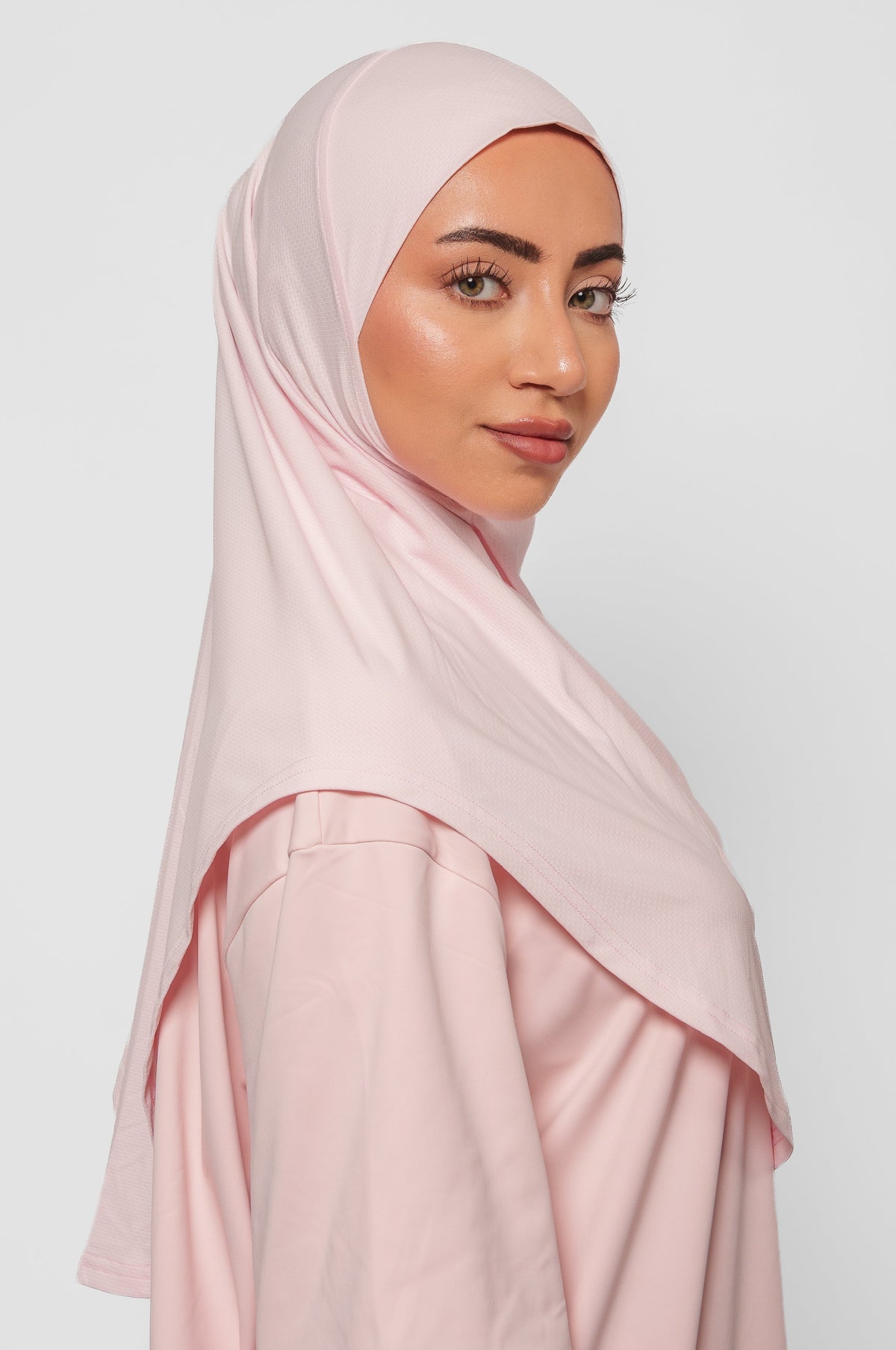ActiveEase Hijab - Soft Rose