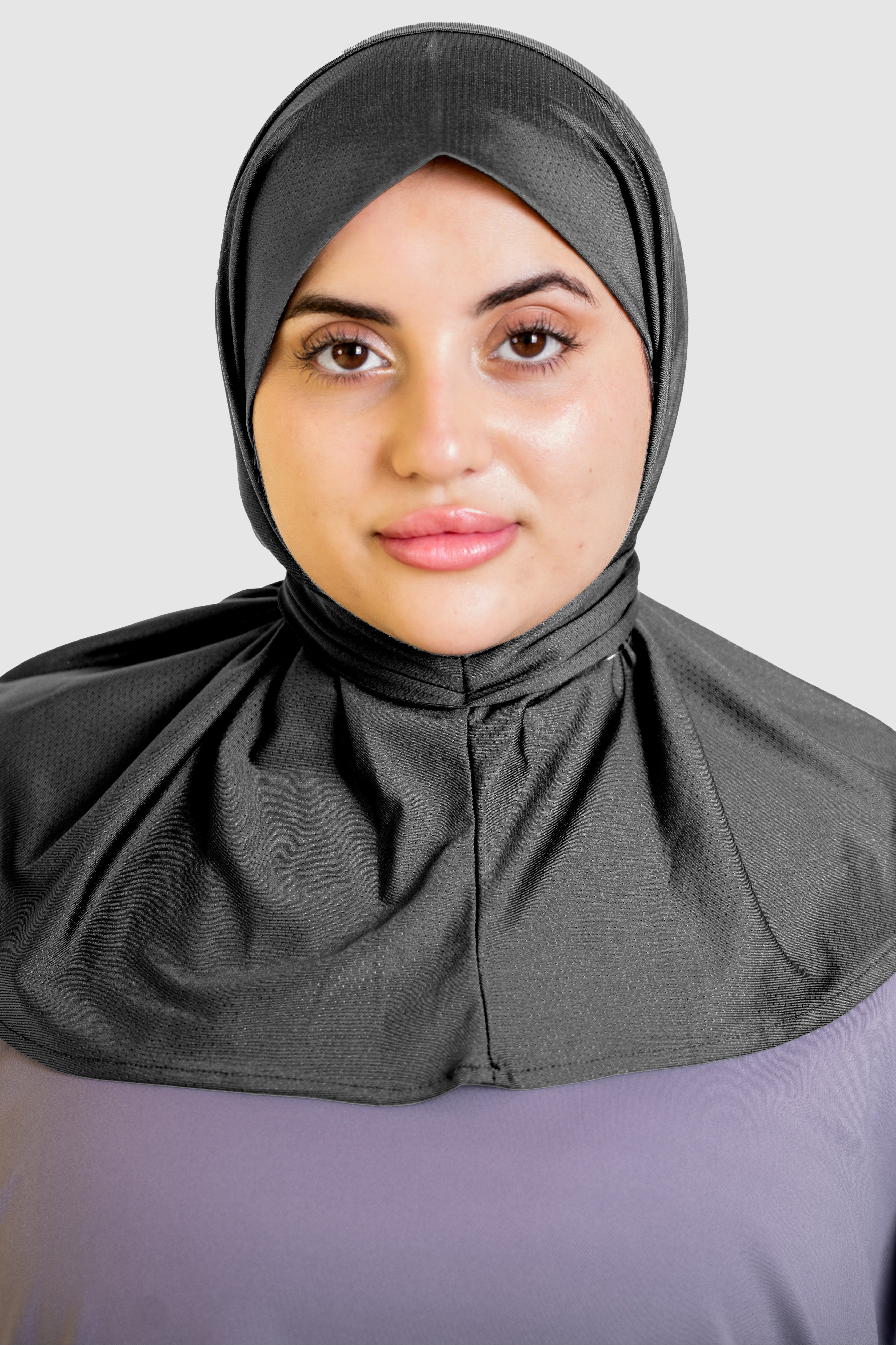 Instant Sport Hijab - Dark Grey