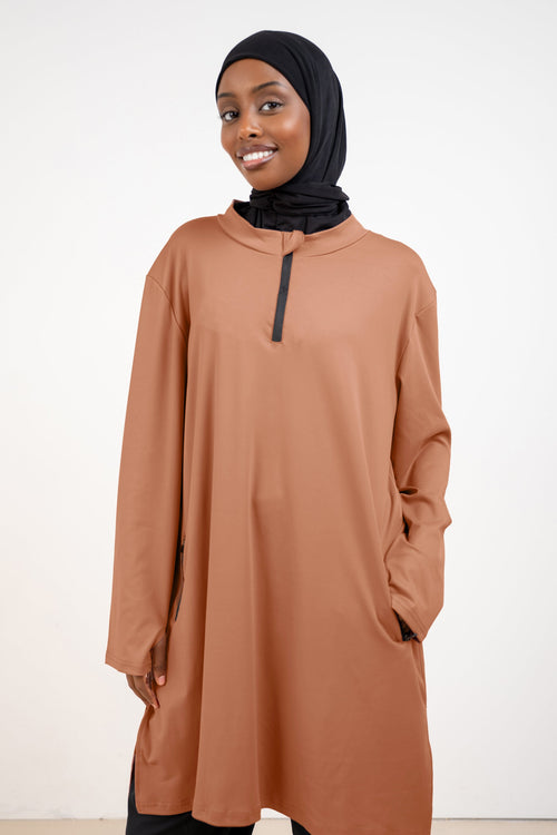ACTIVE EASE TUNIC CLAY