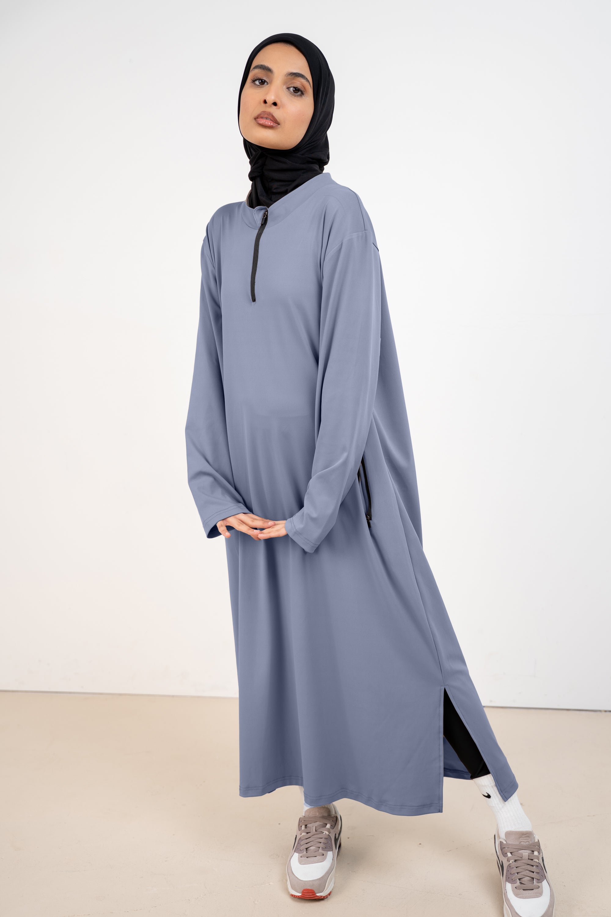 SPORT ABAYA GREY BLUE (PRE-ORDER: Verzending op 25-8) 