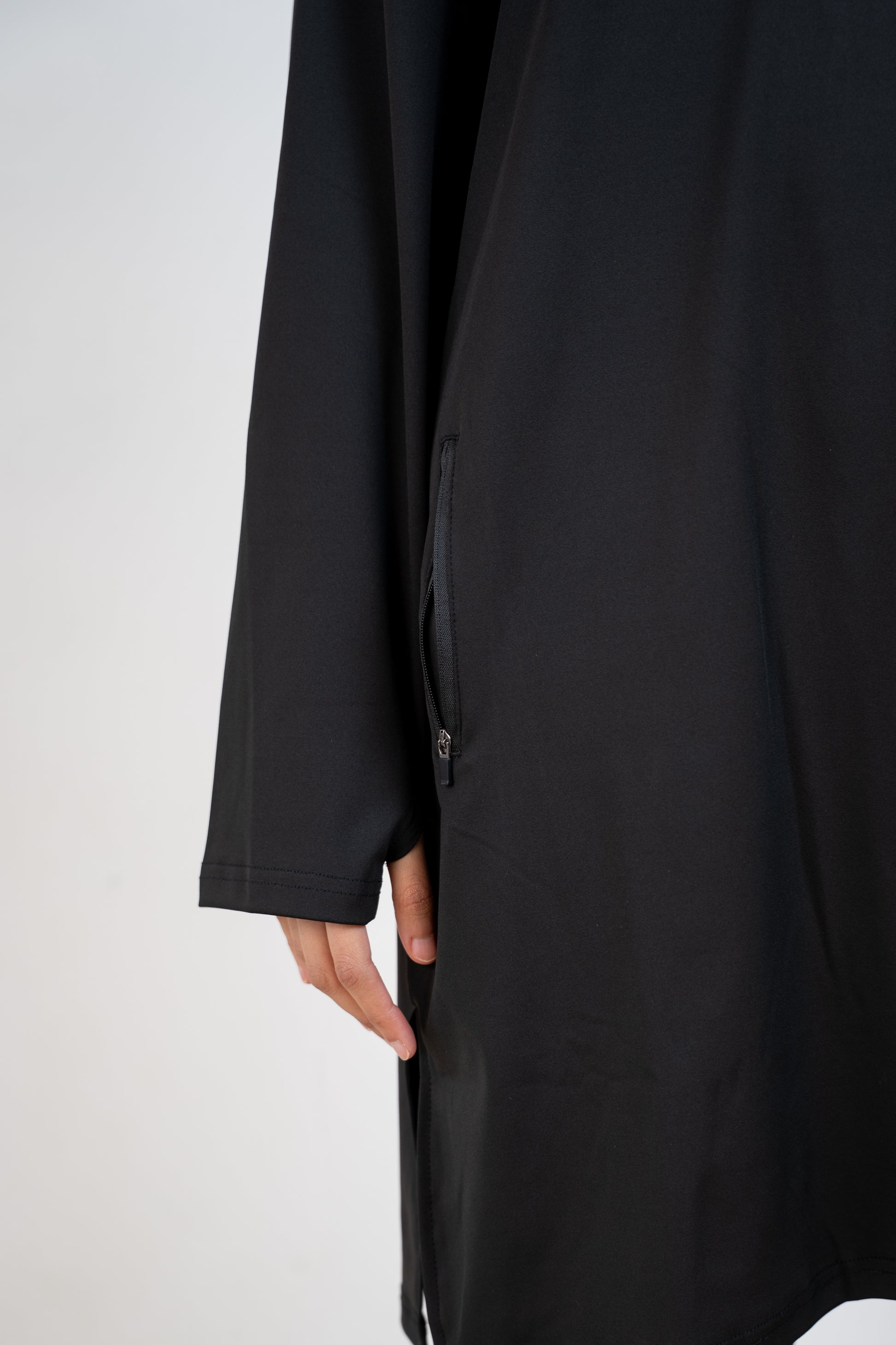 ACTIVE EASE TUNIC BLACK