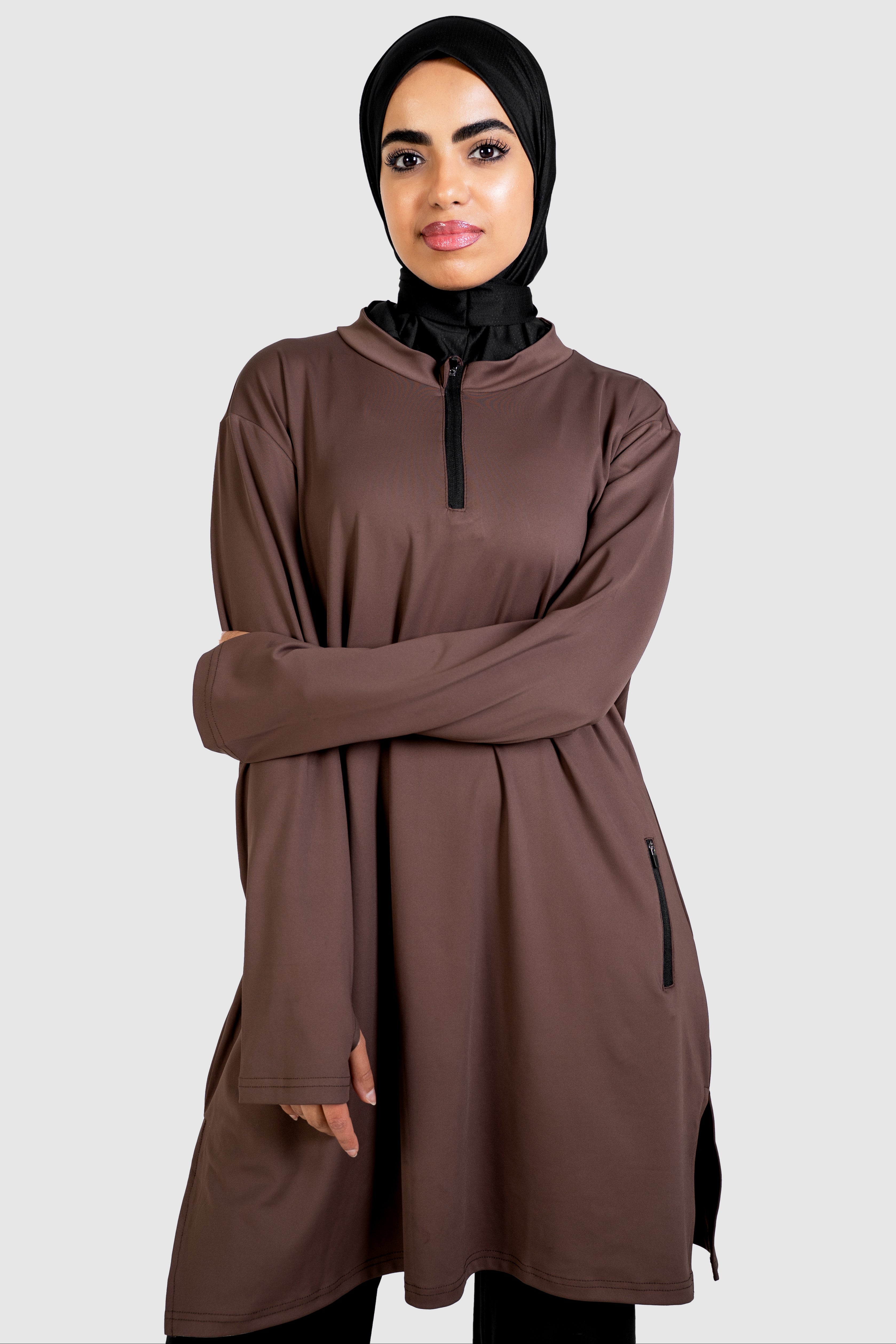 Active Ease Tunic - Mocha