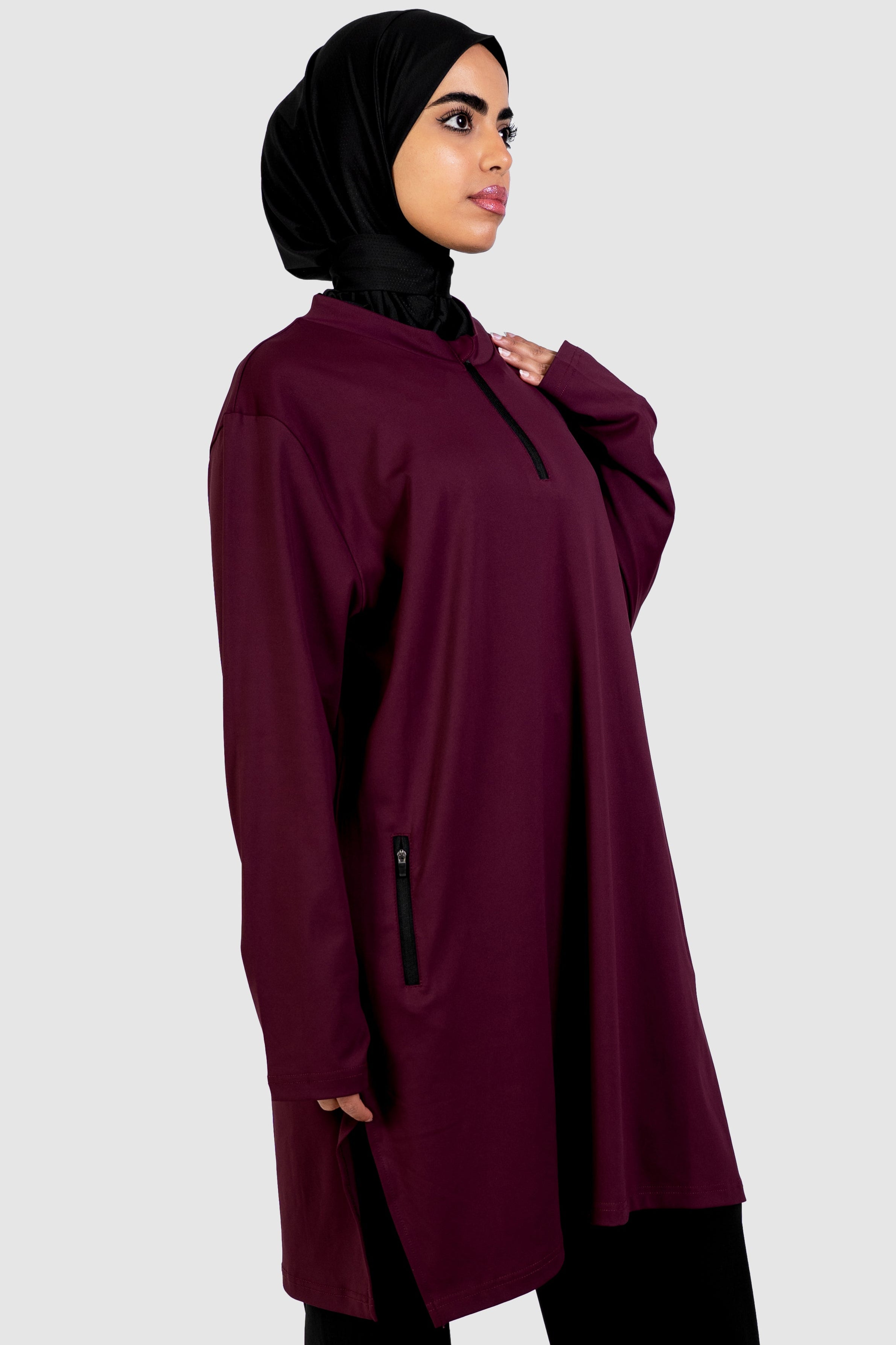 Active Ease Tunic - Plum