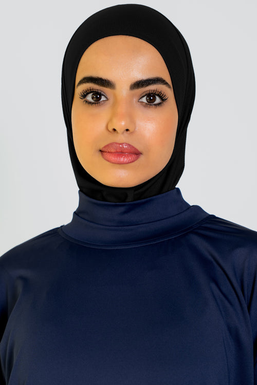 ACTIVE EASE HIJAB - BLACK