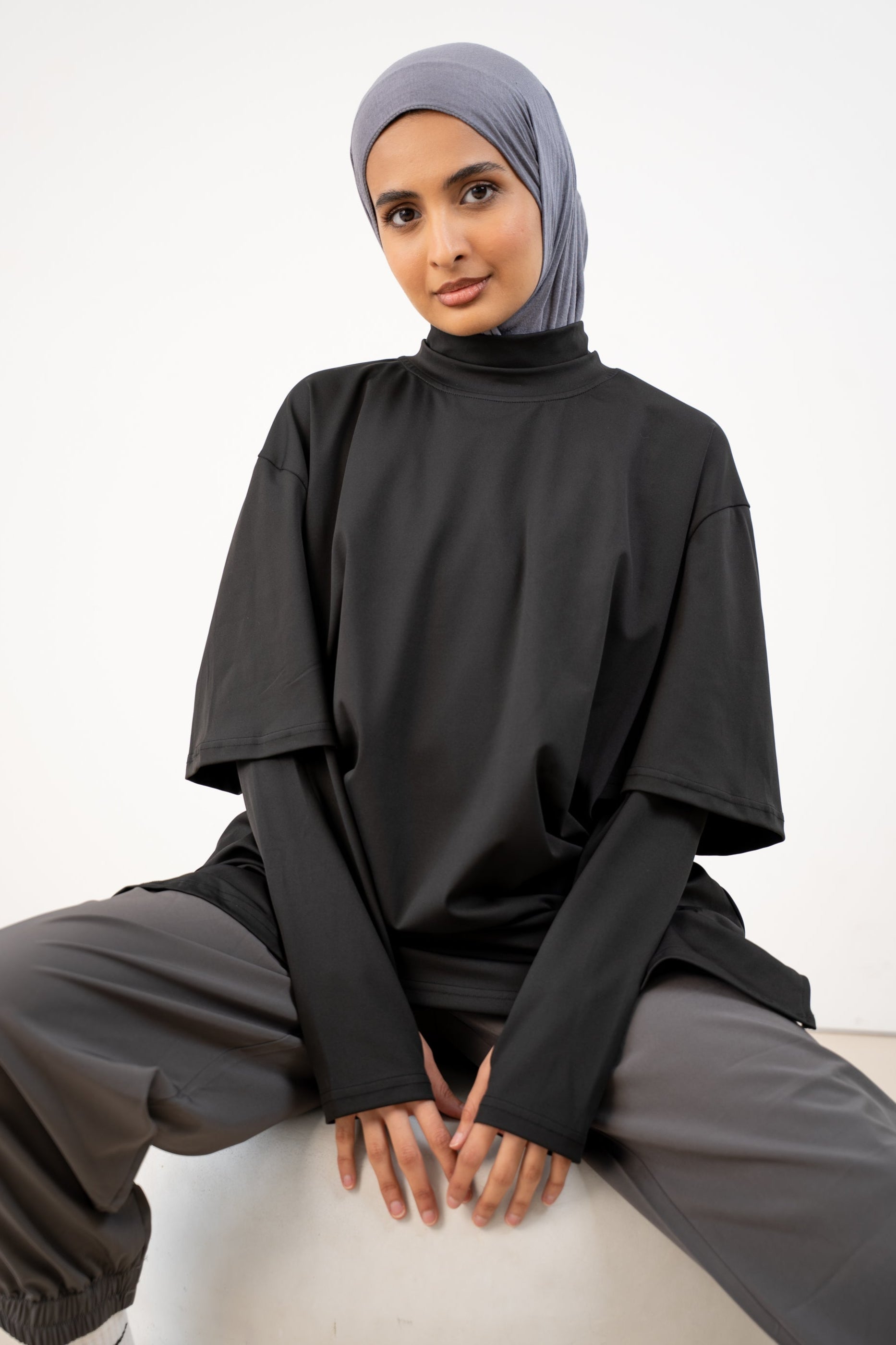 ONE BASE TEE BLACK