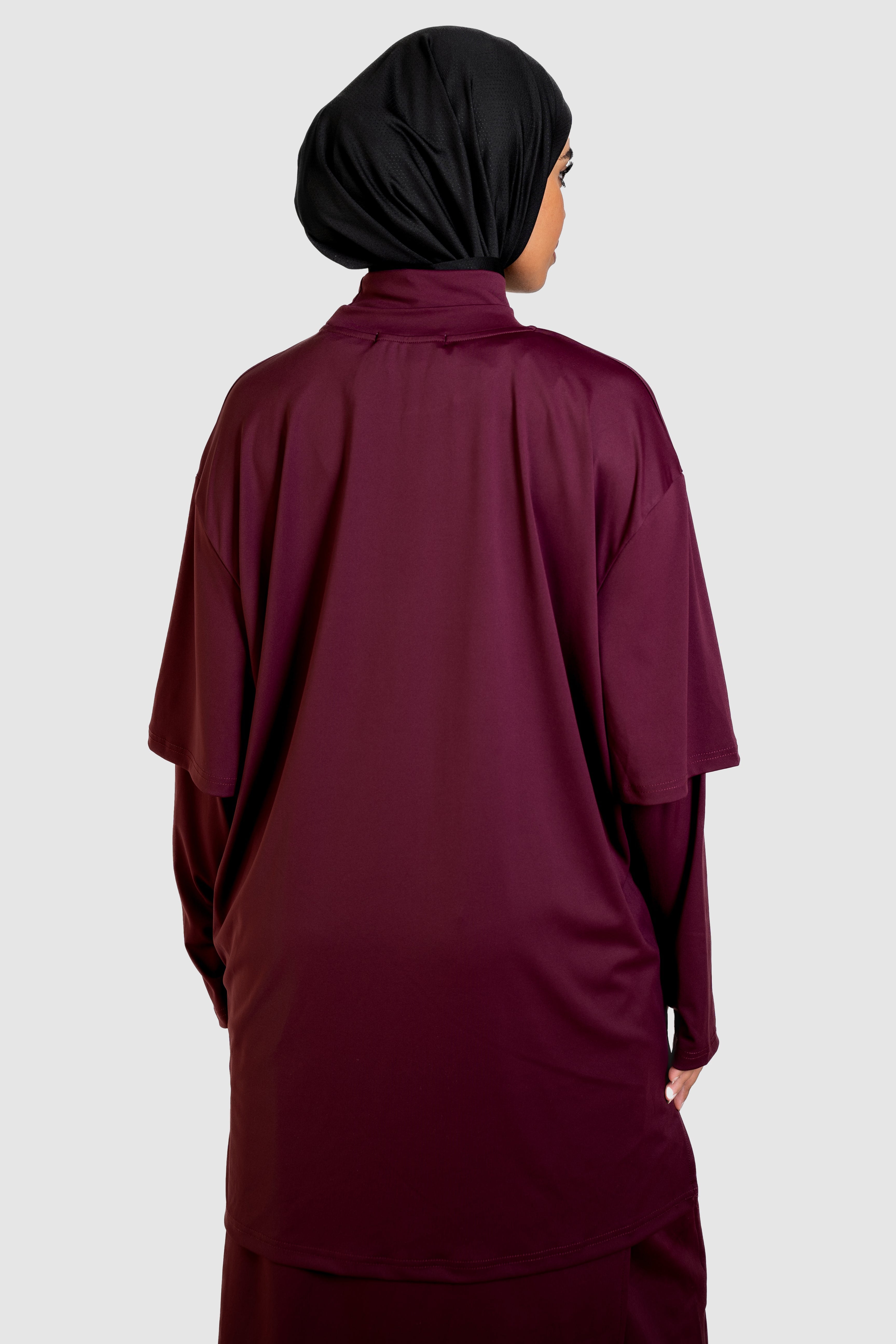 One Base Tee - Plum